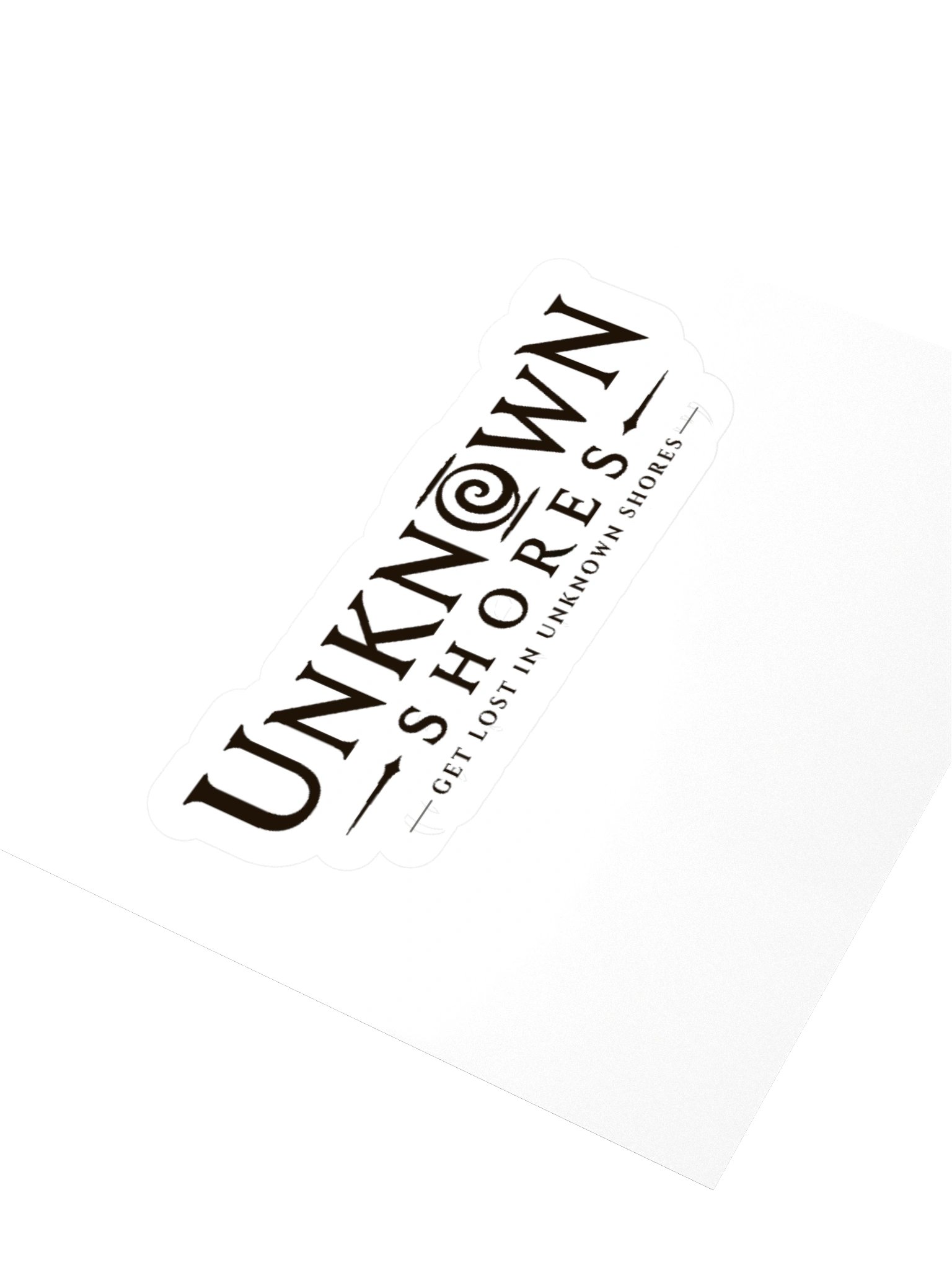 Unknown Shores Logo Sticker product image (11)