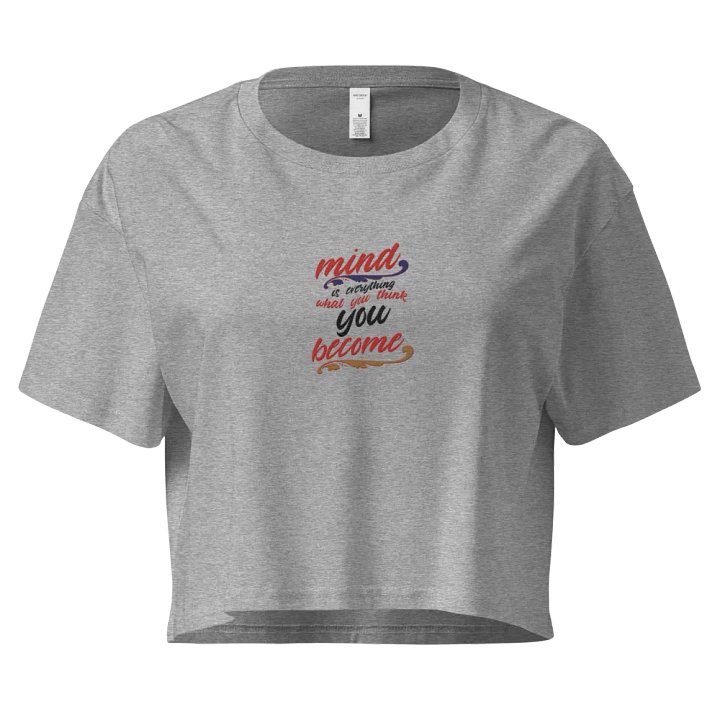 Mindful Becoming Crop Top product image (1)