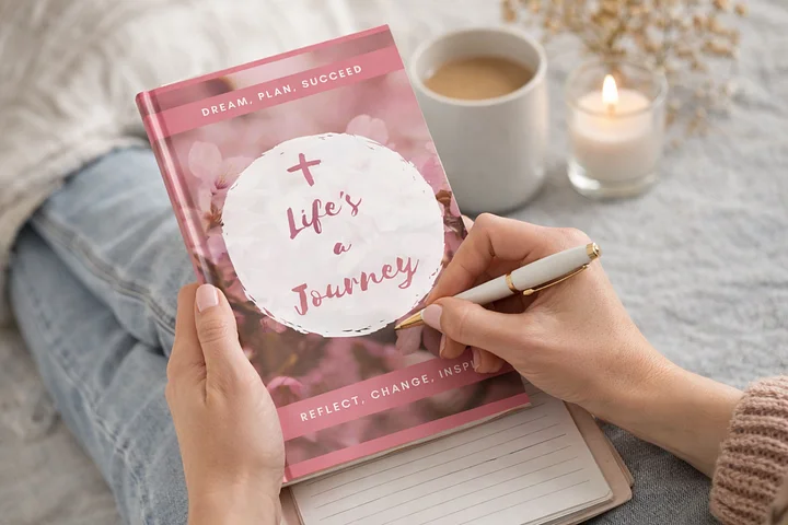 Life's a Journey Journal: Dream, Plan, Succeed, Reflect, Change, Inspire - Print at Home product image (2)
