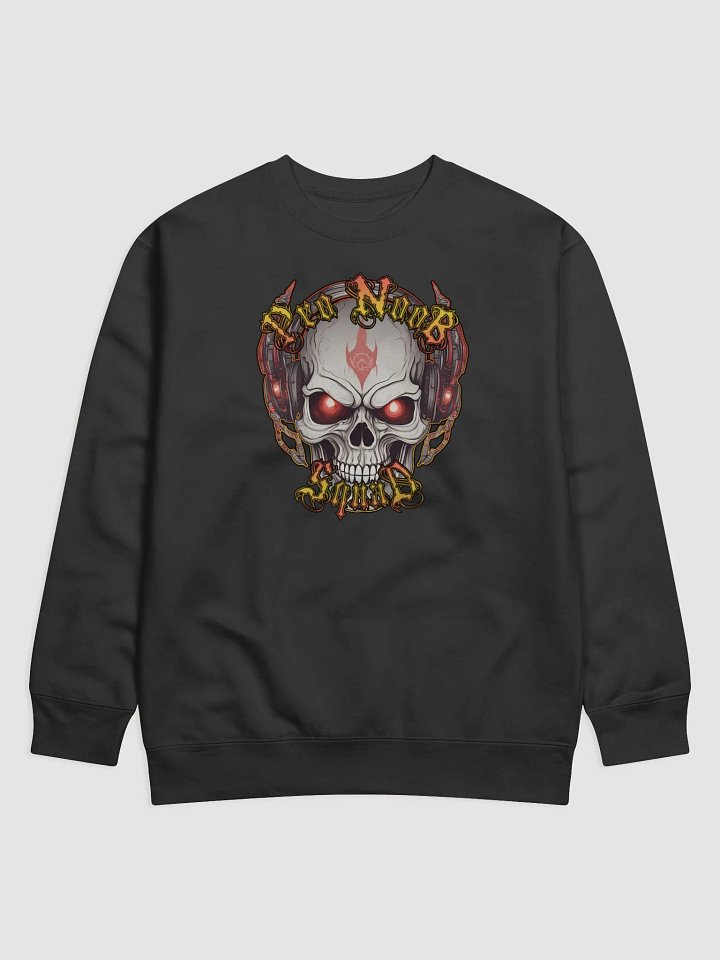 NooB skull and text sweatshirt product image (2)