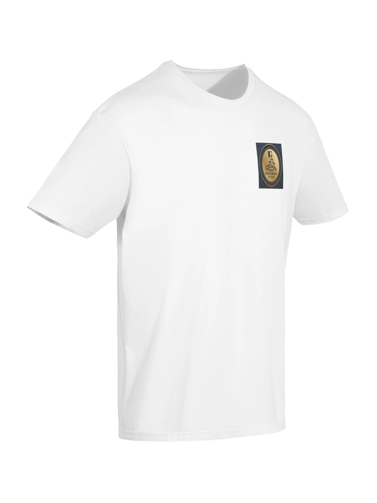 Idle Garage IG Gold Arabic Logo Tee product image (6)