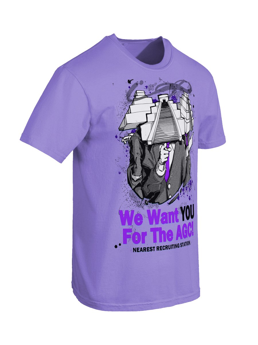 AGC RECRUIT TEE PURPLE product image (6)