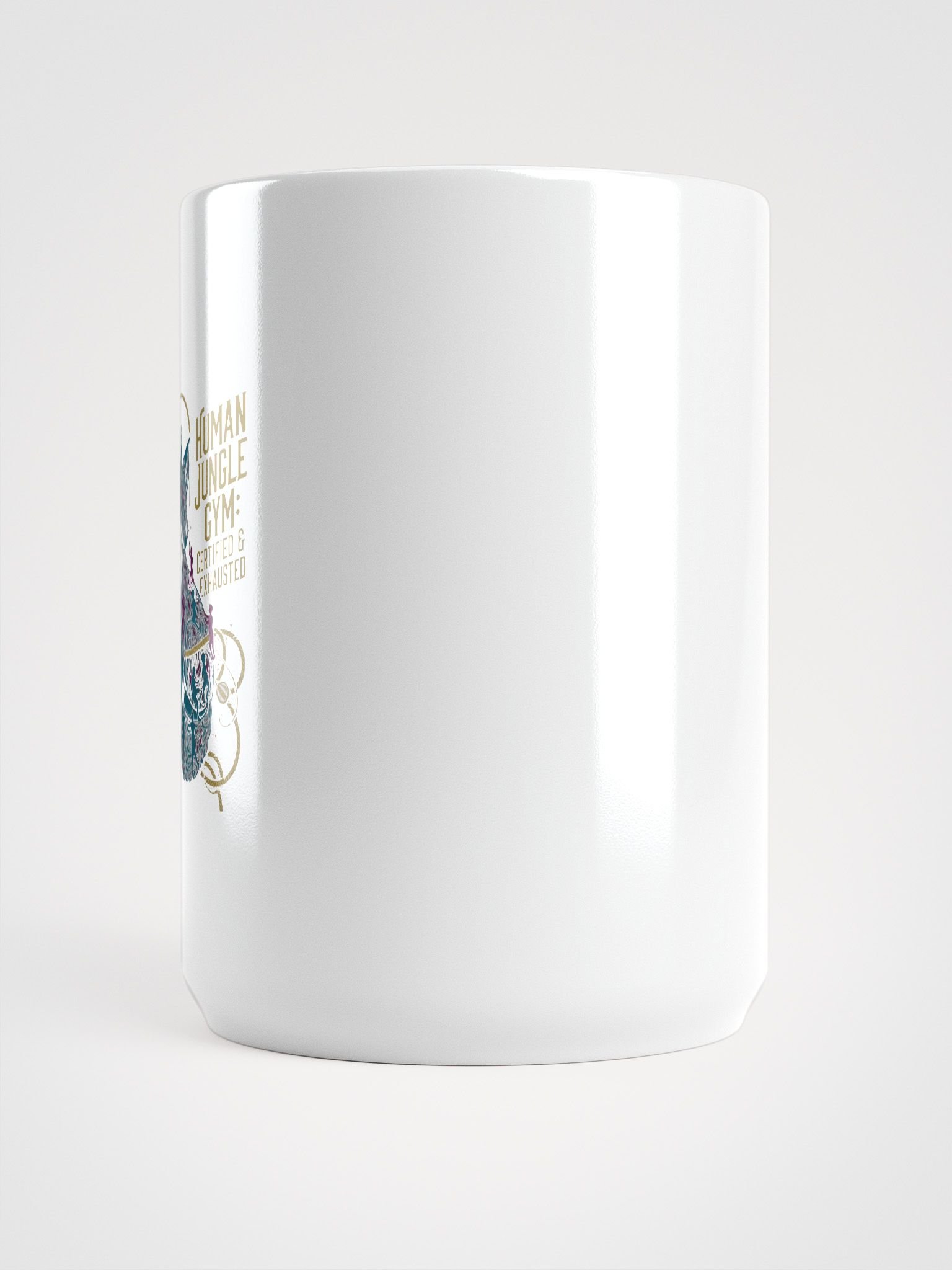 Human Jungle Gym Fox Mug | Certified & Exhausted Funny Mom Gift product image (6)