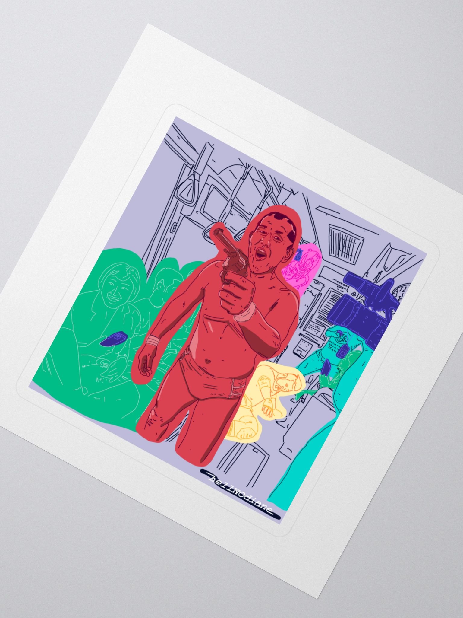 Murder Grandpa (sticky) product image (2)