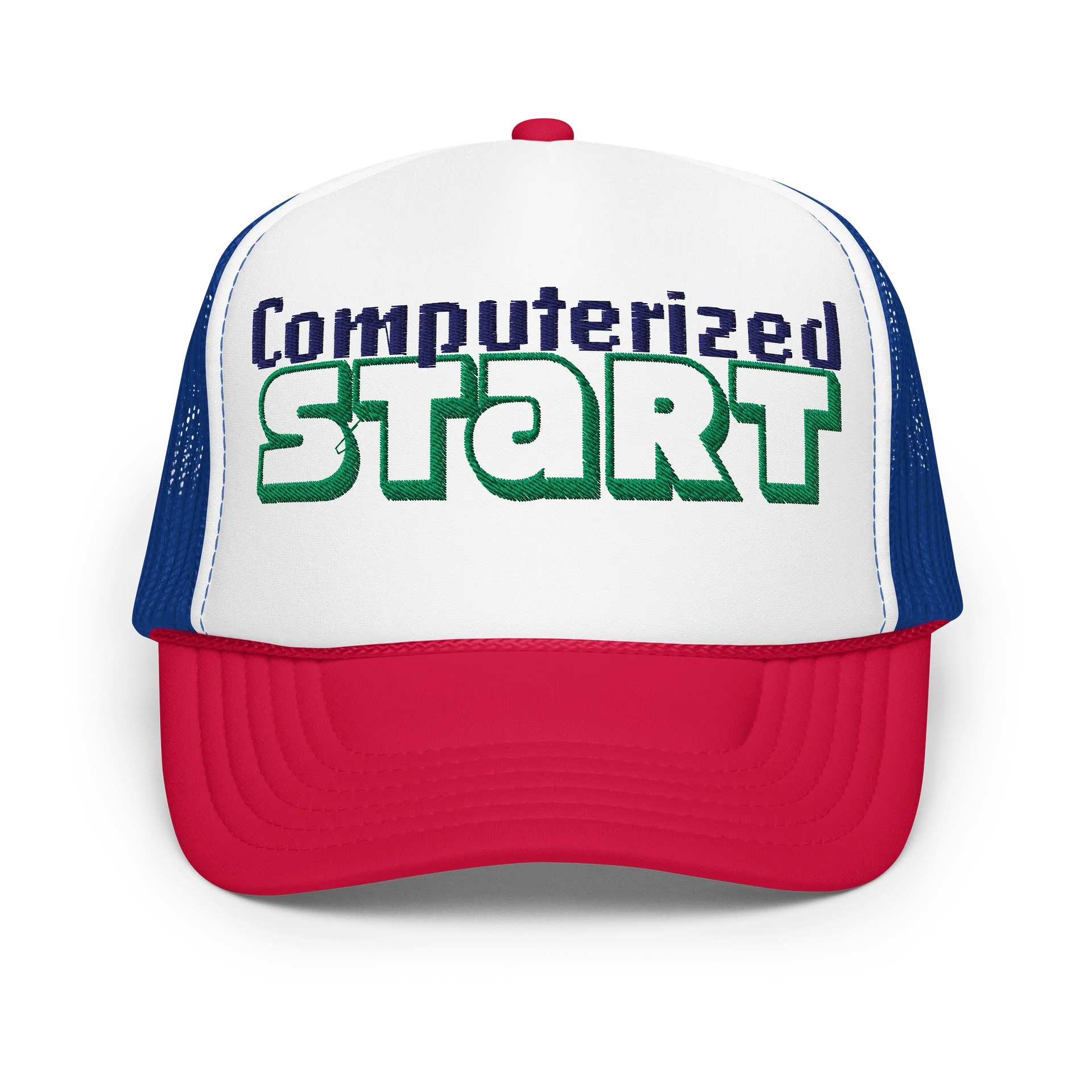 Computerized Start™ Embroidered Trucker Hat product image (7)
