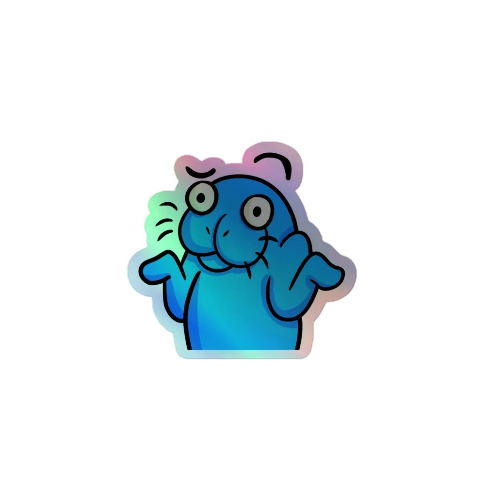 ManaShrug Sticker product image (1)