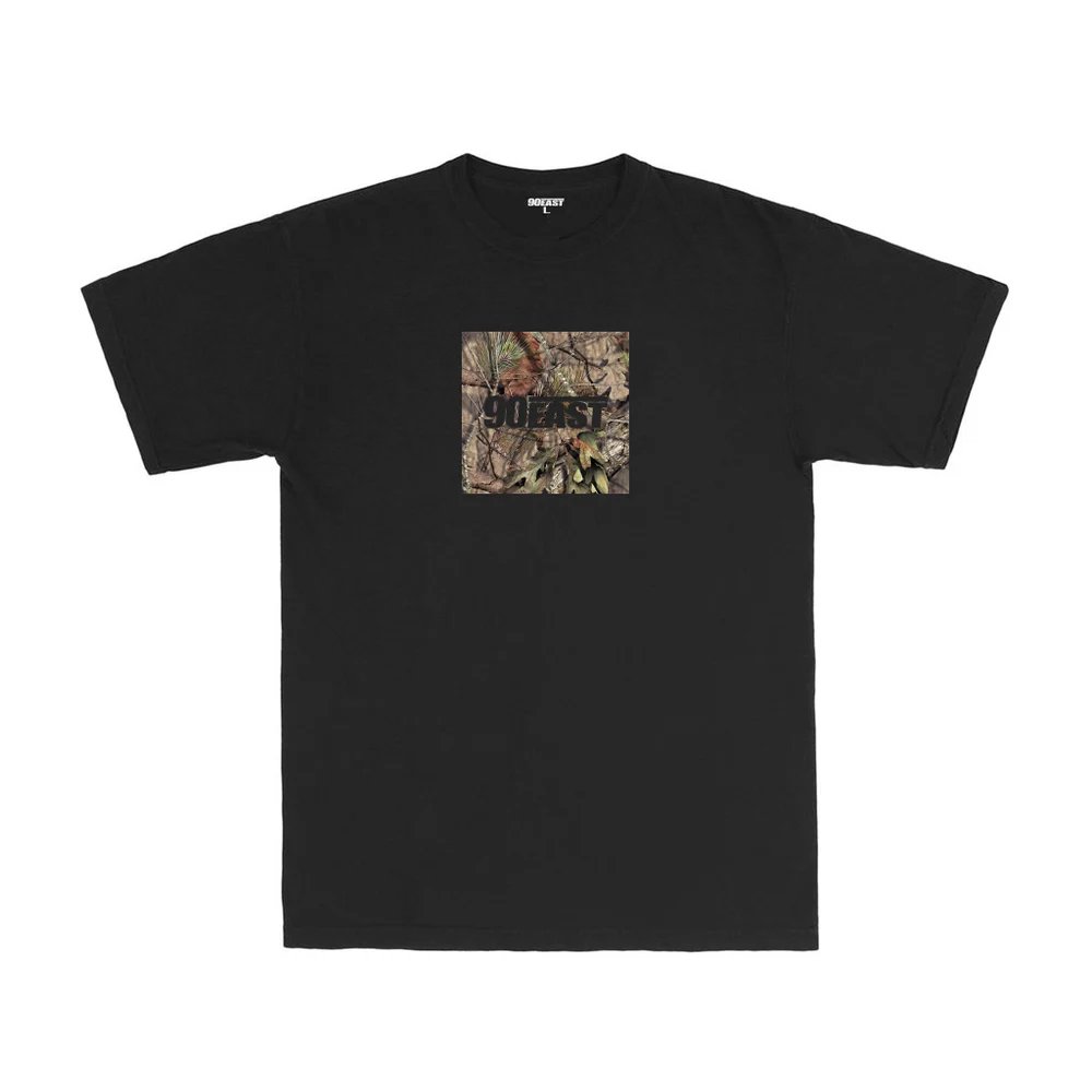 90East Mossy Oak Logo Tee Black product image (1)