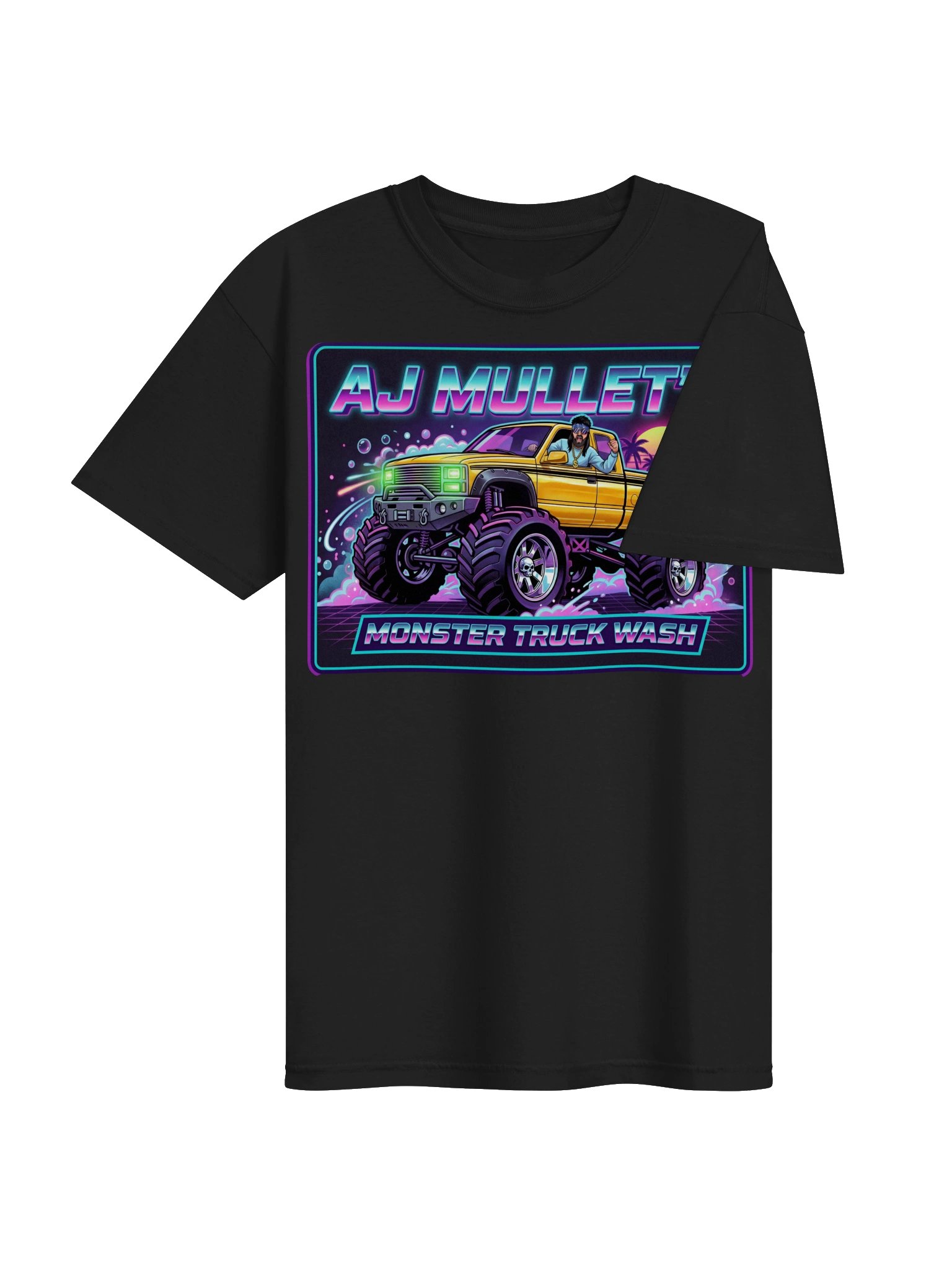 Comfort Colors Garment-Dyed Heavyweight T-Shirt : MULLETS MONSTER TRUCK WASH product image (33)