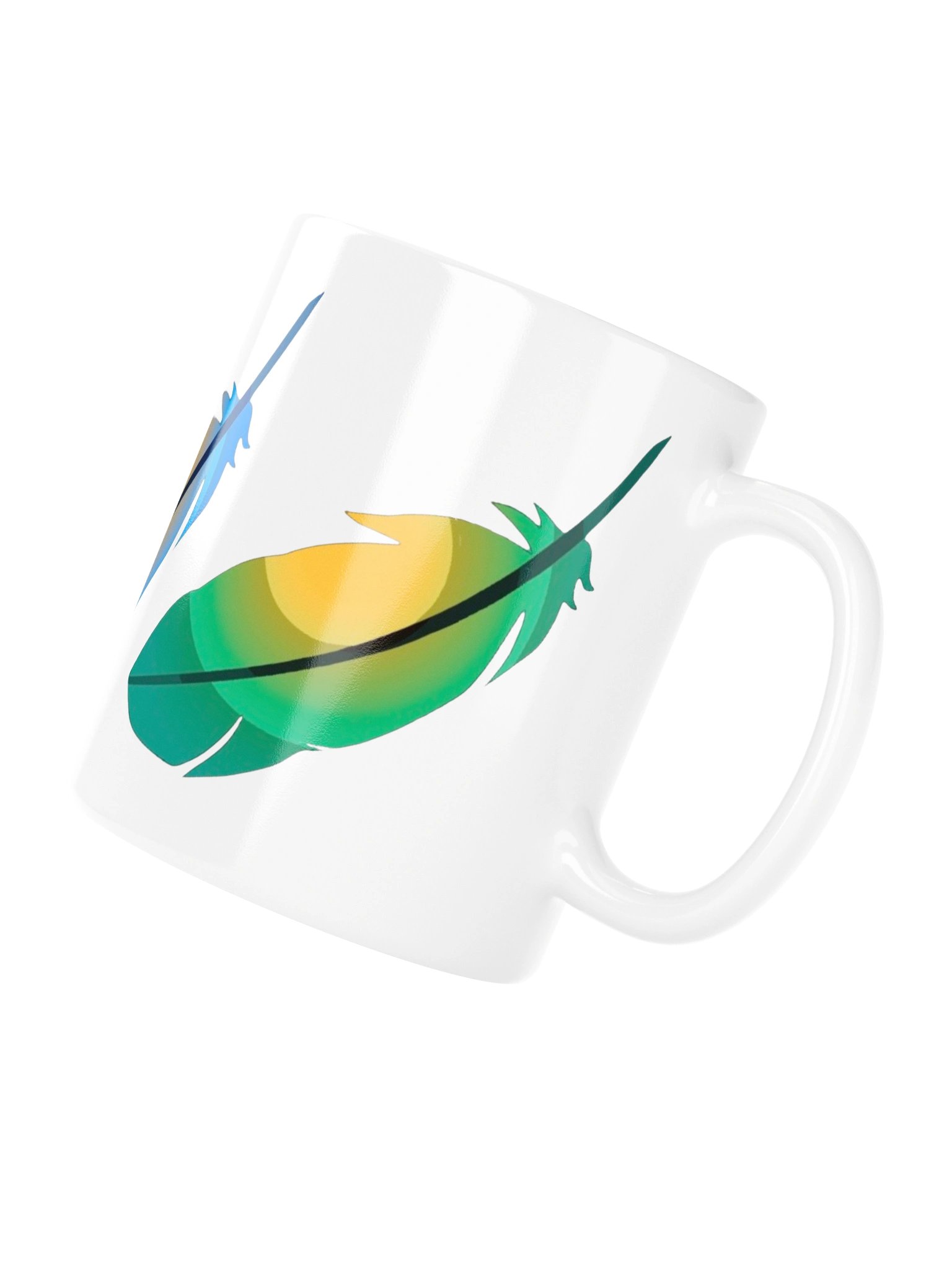 White Feather Mug product image (4)