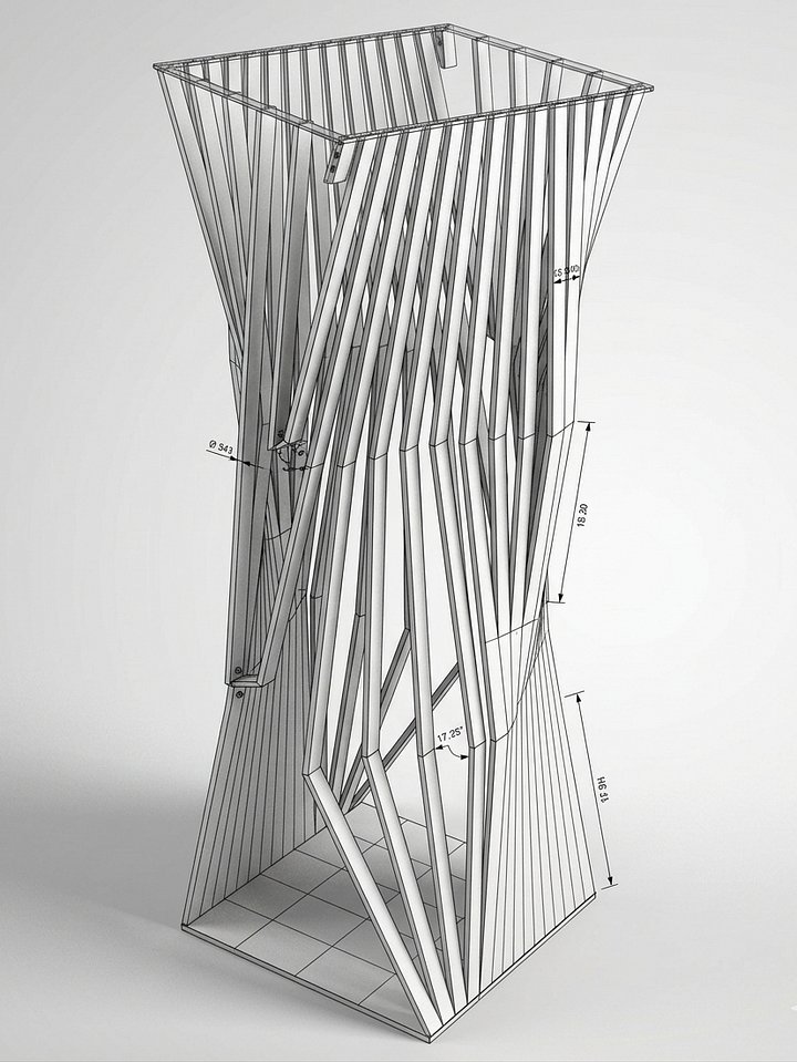 Parametric Facade Design Grasshopper + Rhino Files product image (1)