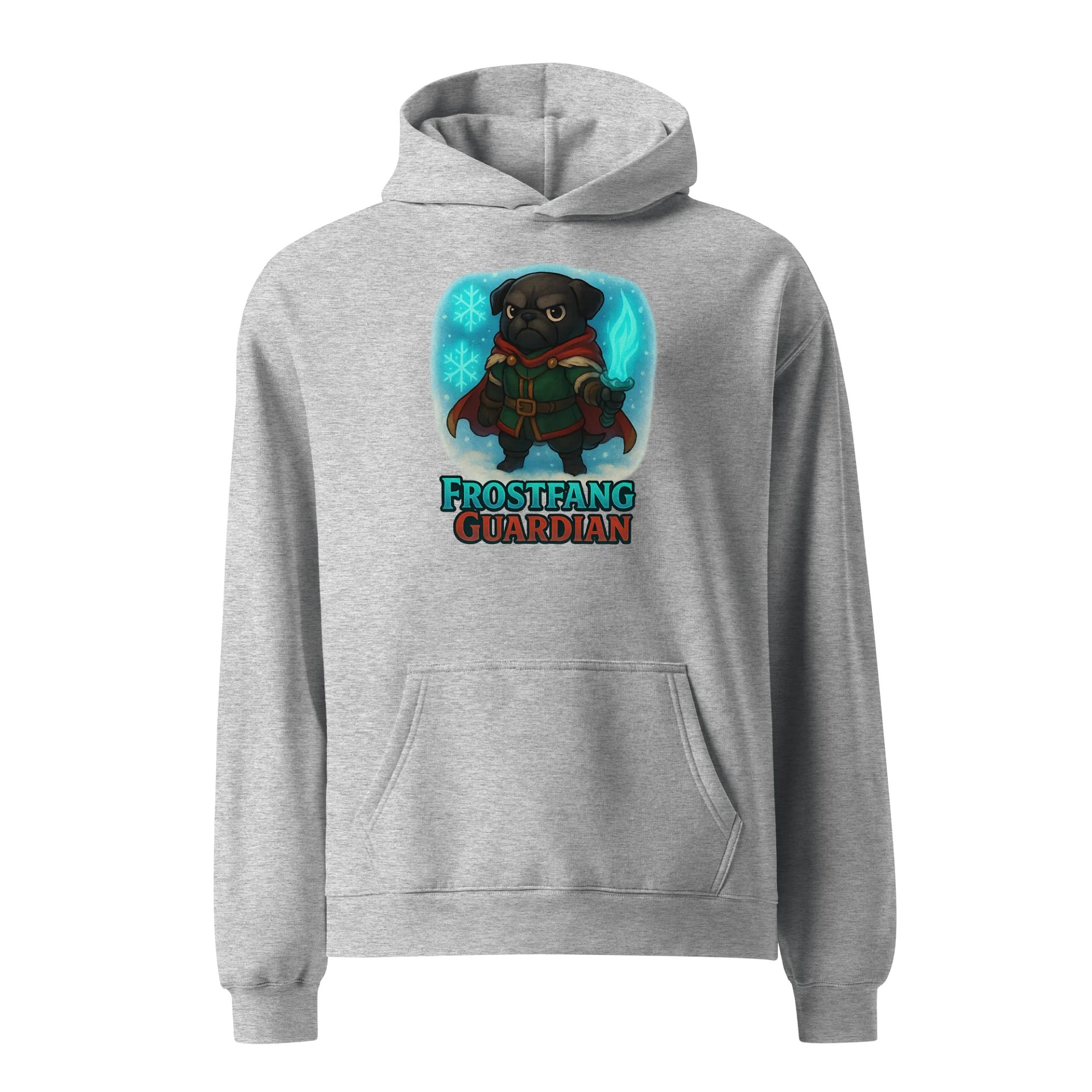 Frostfang Guardian Oversized Hoodie product image (4)