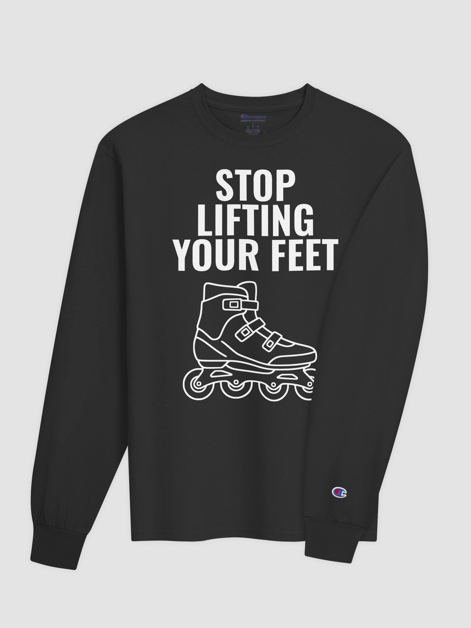 Stop Lifting Your Feet – Men’s Long Sleeve Shirt product image (4)