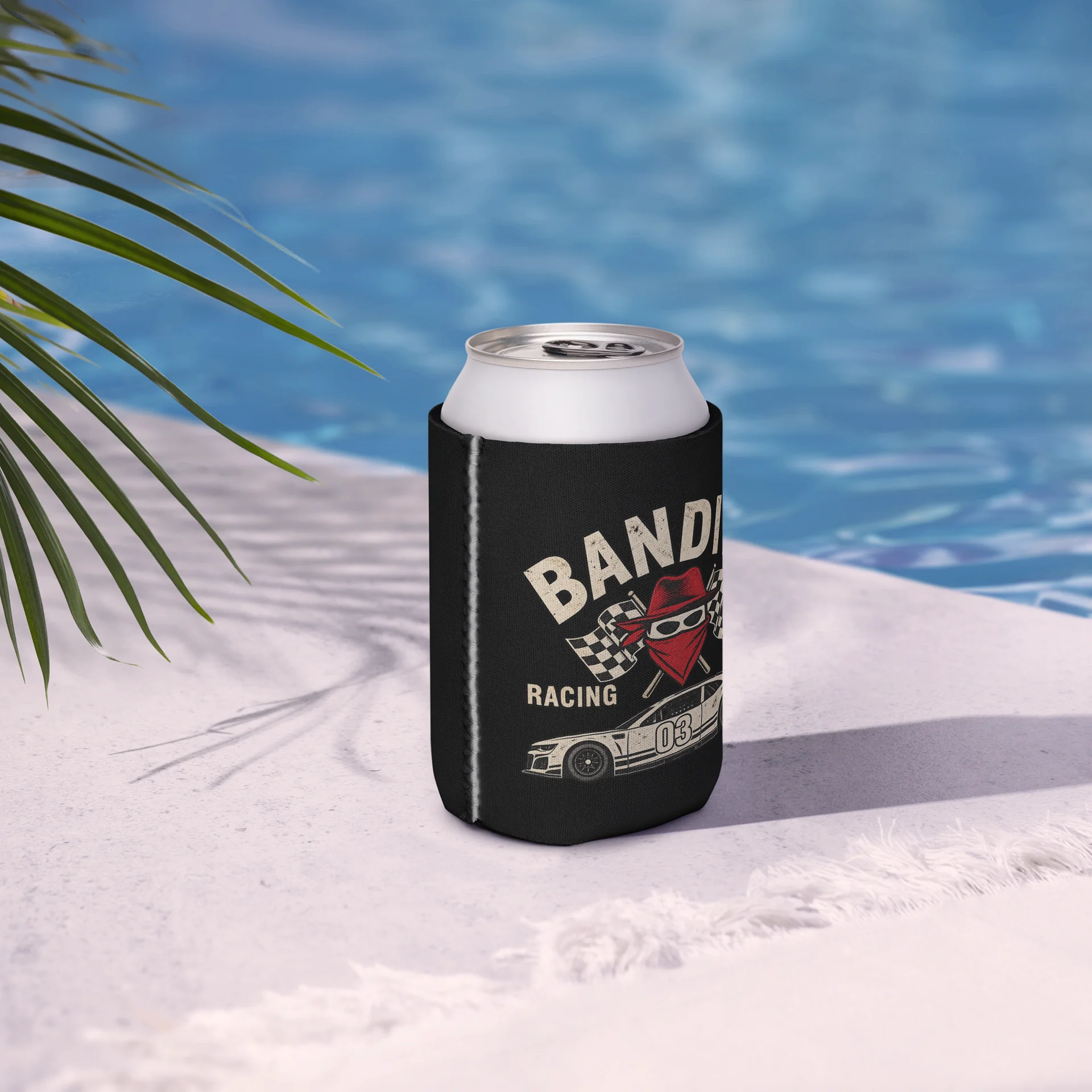 Bandits Racing Club Can Cooler | Sim Racing & Motorsports Koozie product image (6)