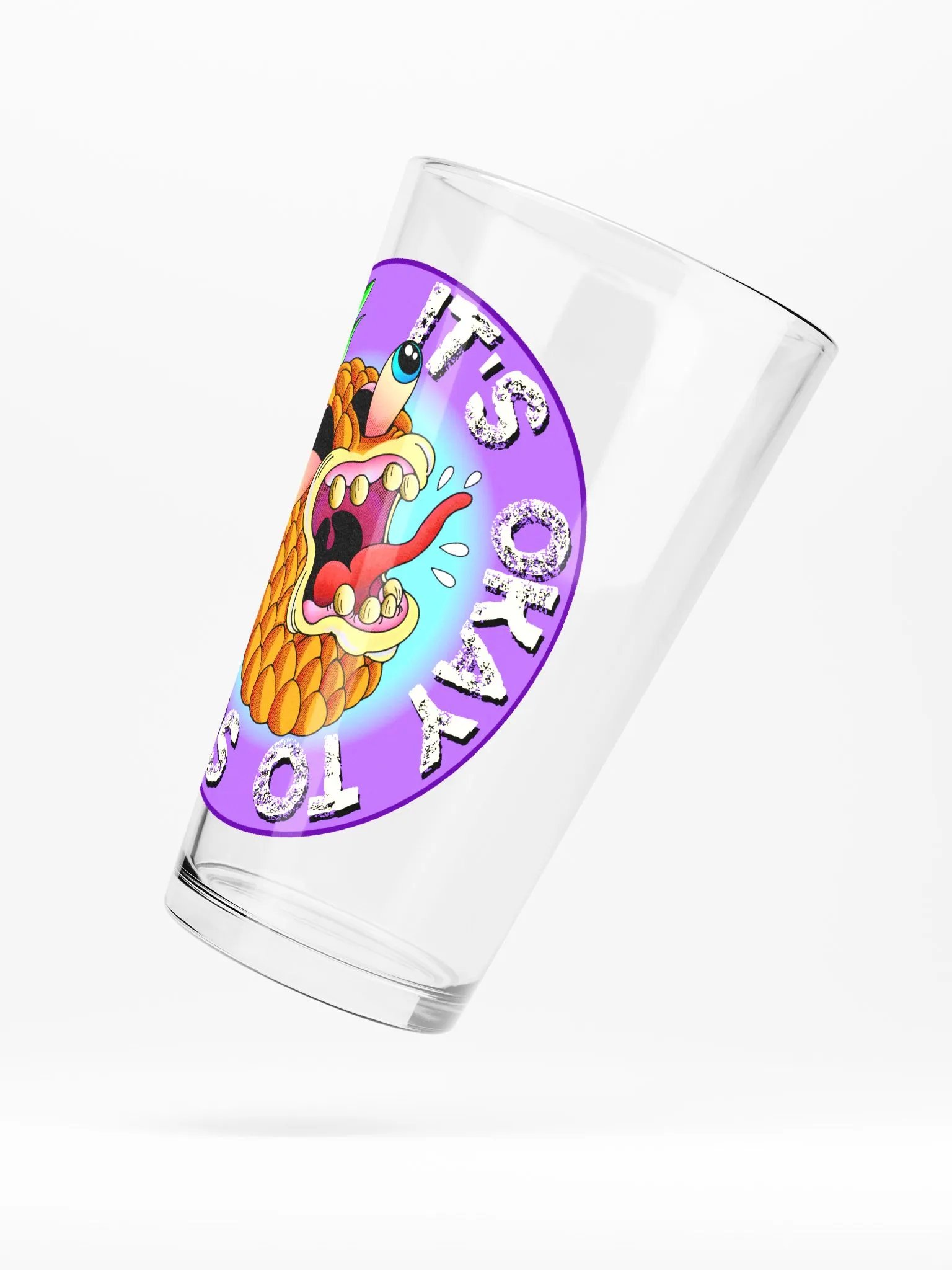 Please Scream: Shaker Pint Glass product image (5)