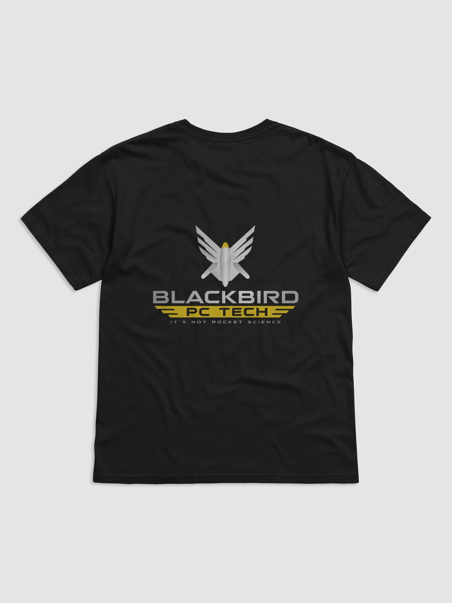 Blackbird PC Tech - It's Not Rocket Science - T-Shirt (Dark) product image (8)