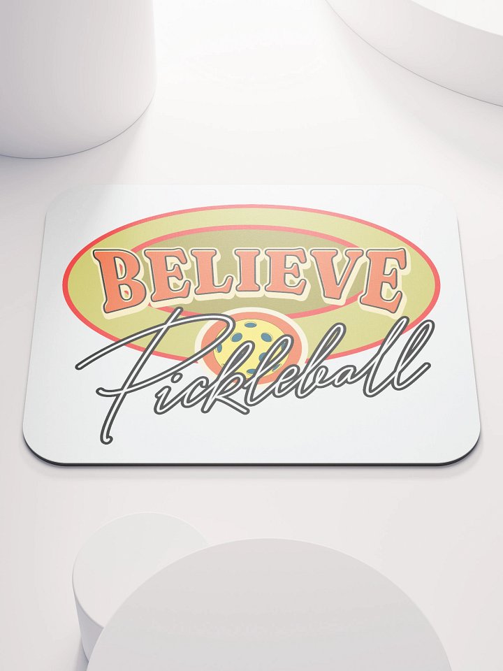 Believe Pickleball Mouse Pad product image (1)