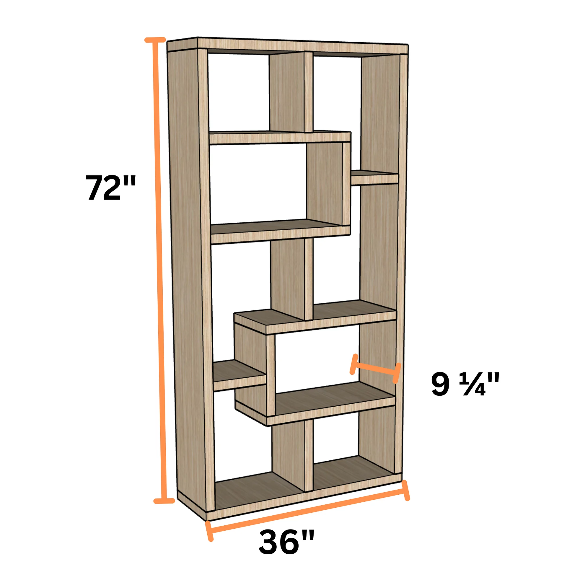 Bookshelf Plans (PDF) product image (3)