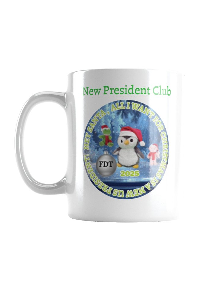 New President Club, Pinguin Christmas Mug 2025 edition product image (1)