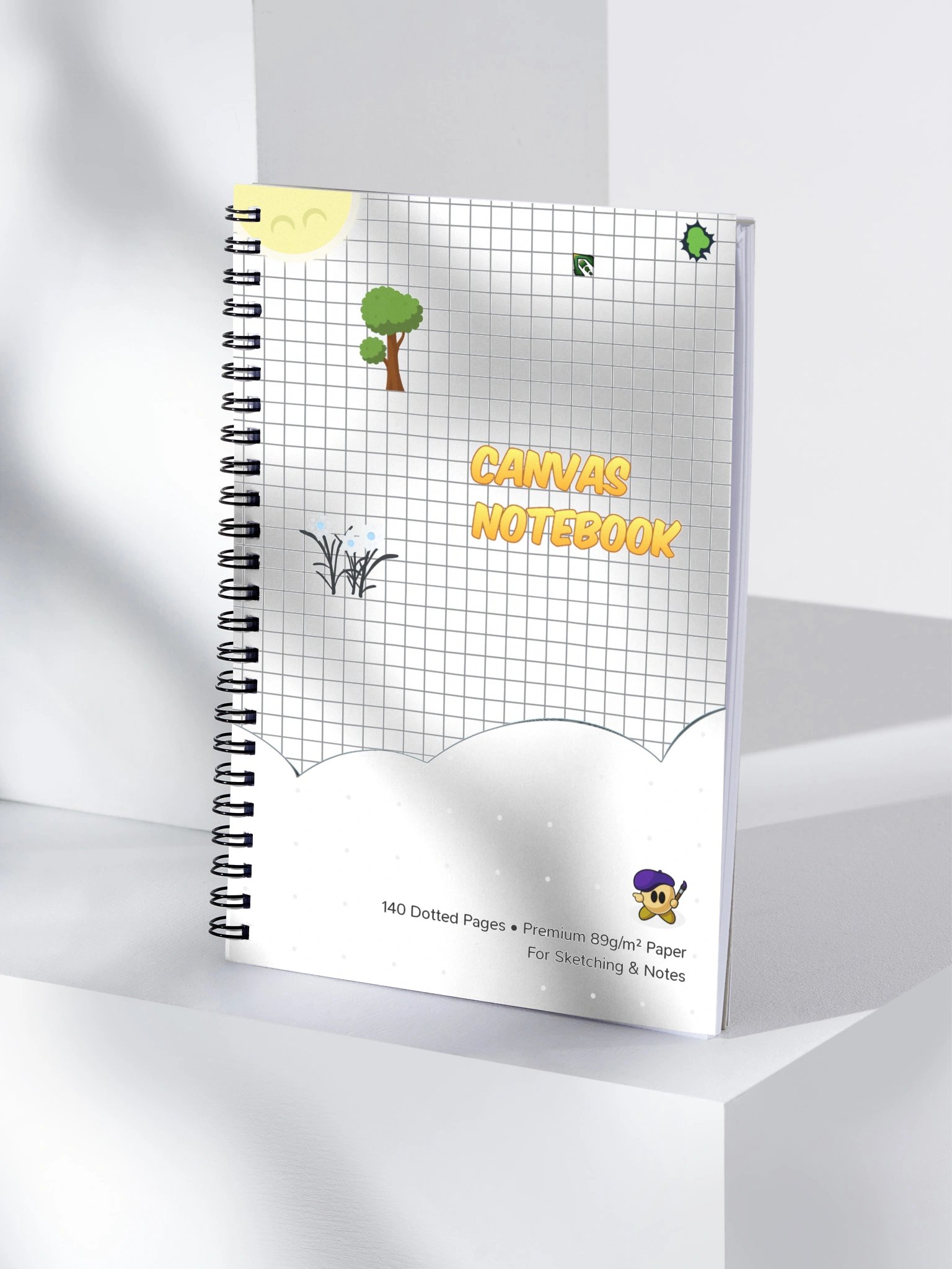 Tiles Canvas Notebook product image (4)