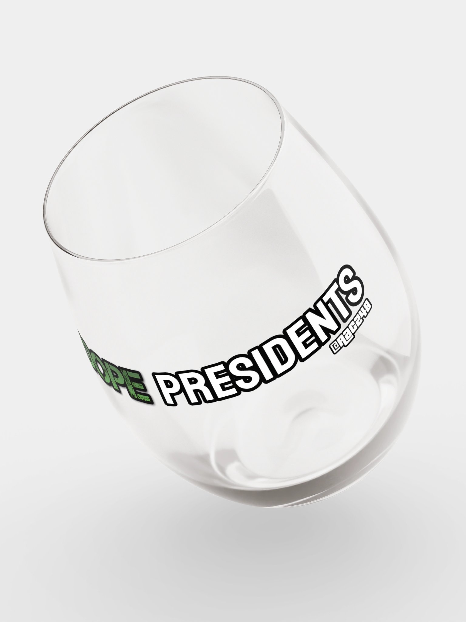 Dope Presidents Wine Glass product image (4)