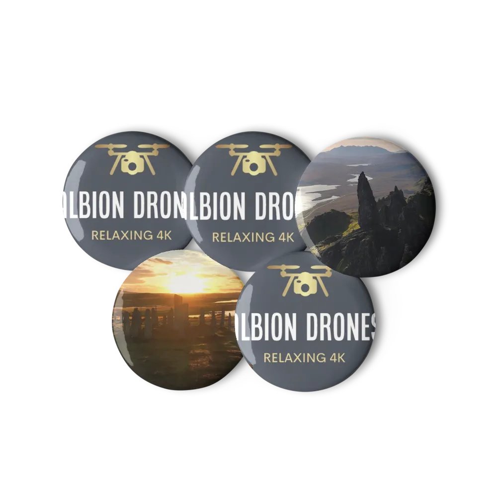 Albion Drones Pin Badges product image (11)