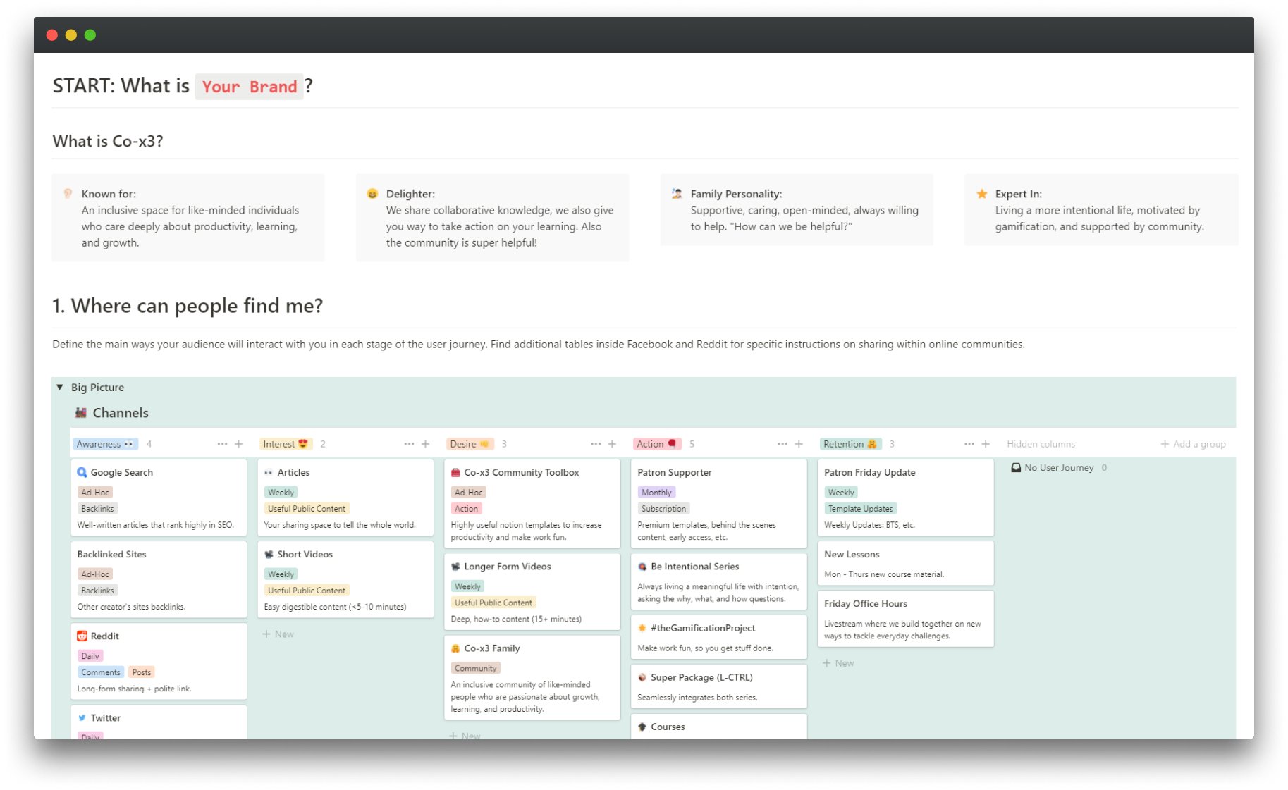 Creator's Toolkit Notion Template Pack product image (2)