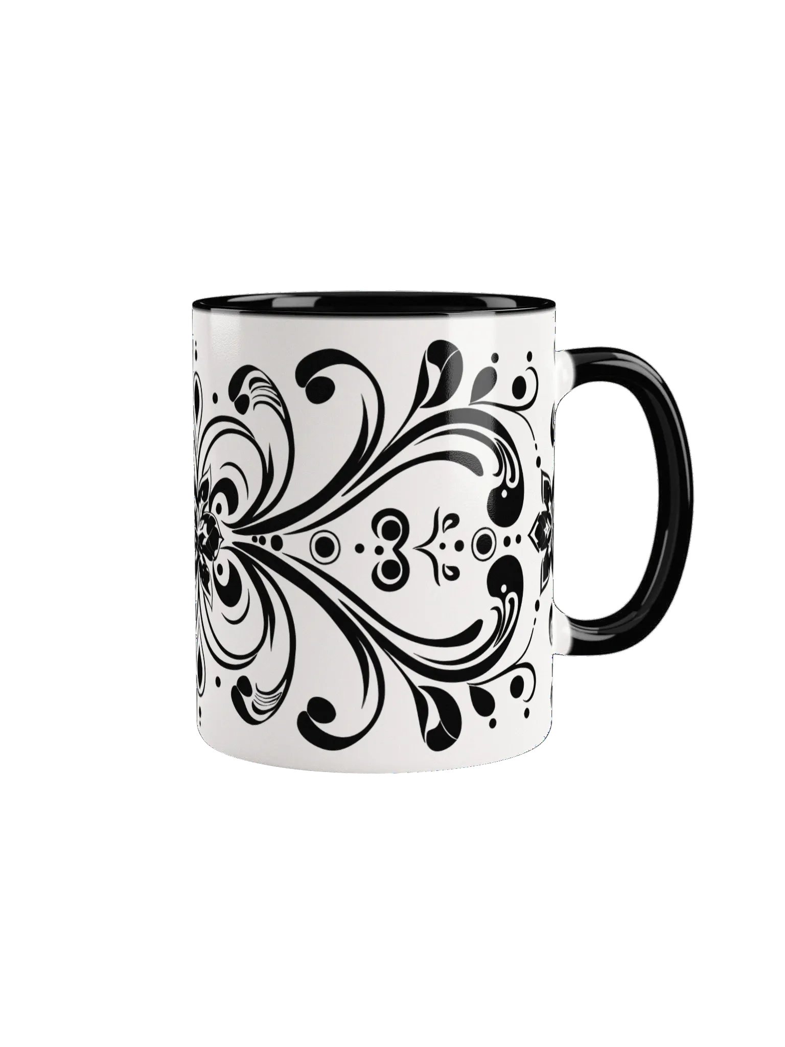 Vibrant Swirls Ceramic Mug product image (2)