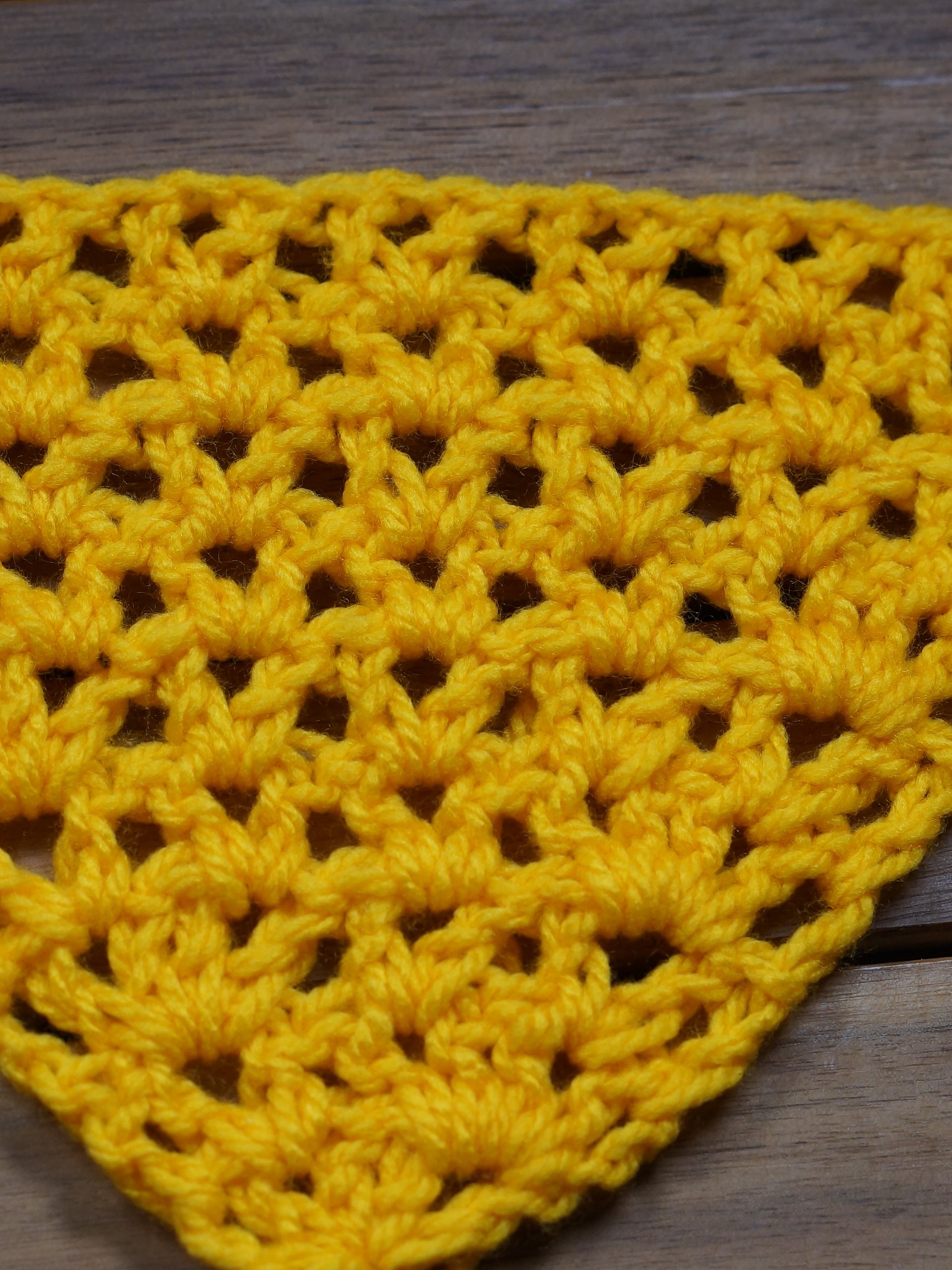 V stitch striped Triangle crochet pattern product image (2)