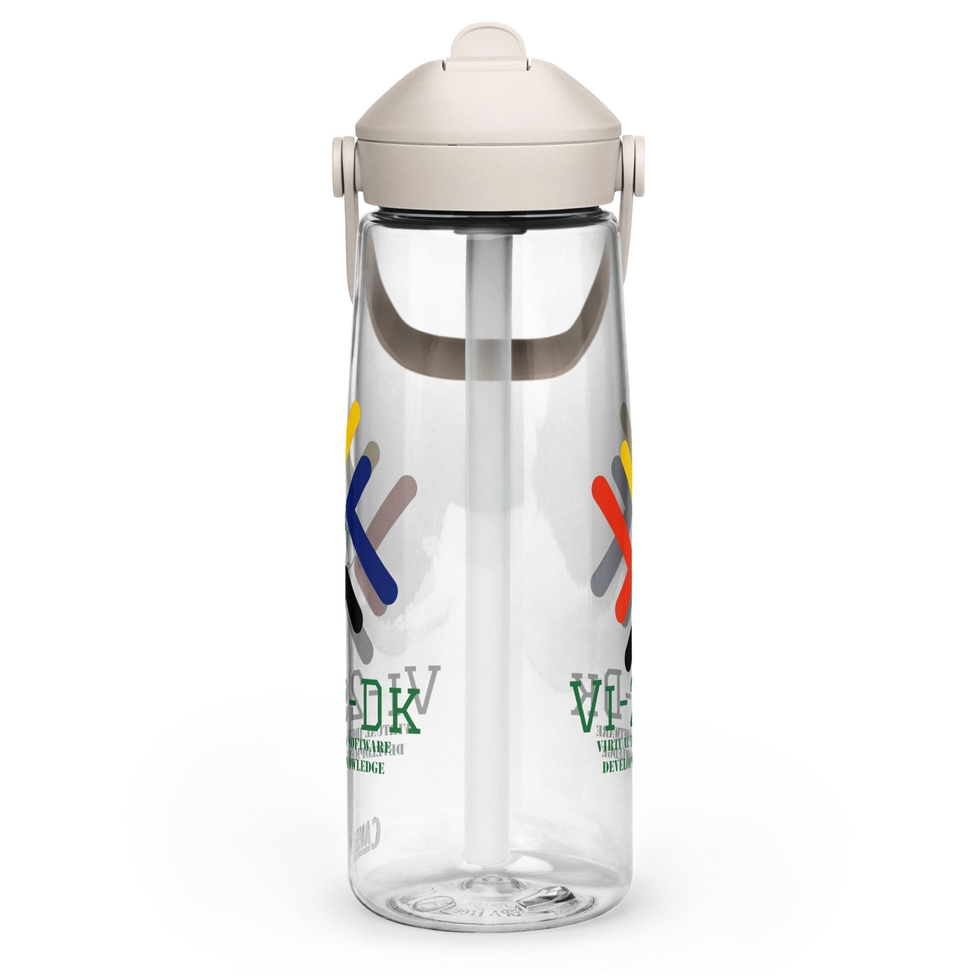 Vysoke Tatry 2022 Logo Flip Straw Water Bottle product image (7)