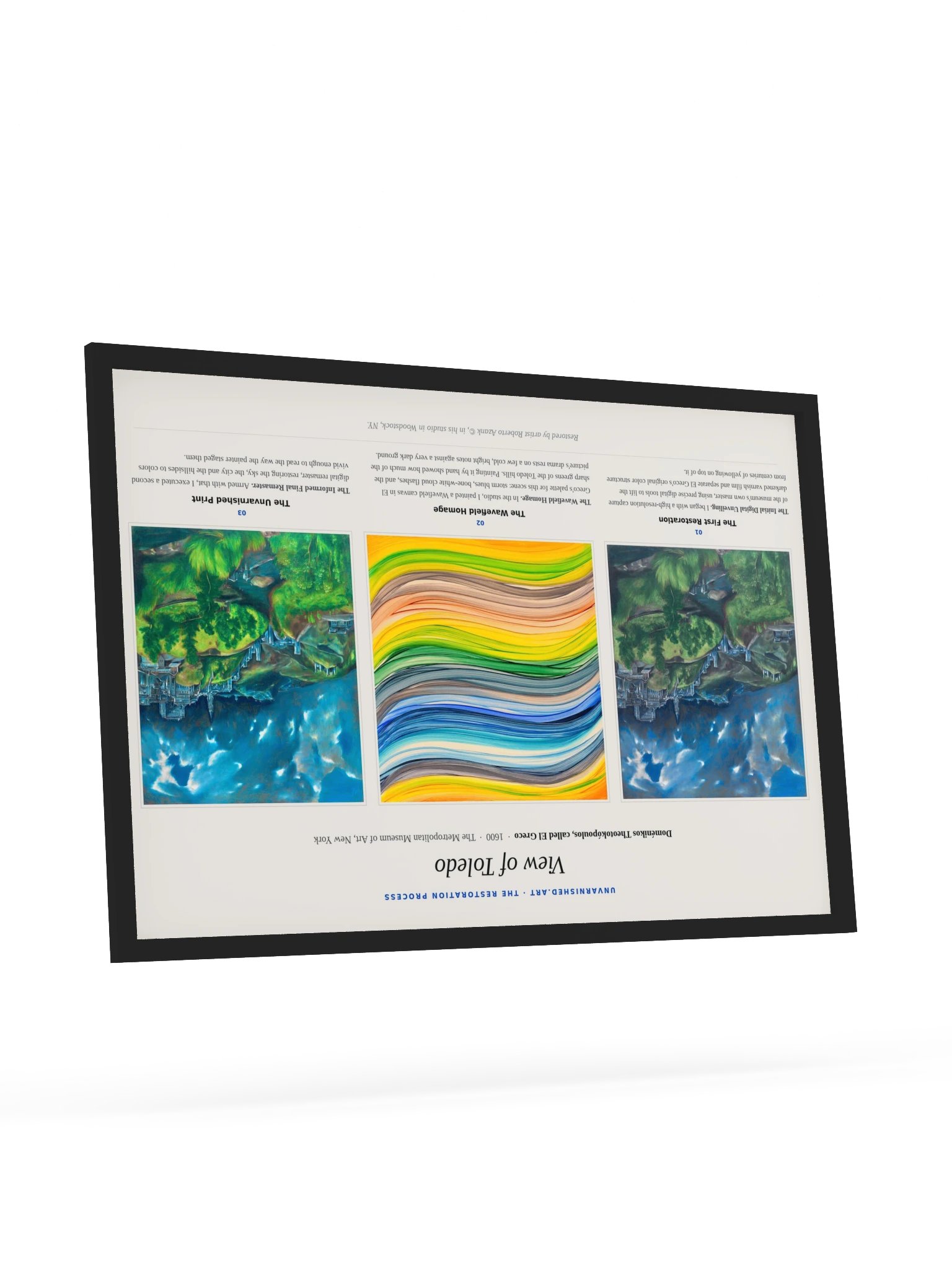 View of Toledo — Framed Process Poster product image (9)