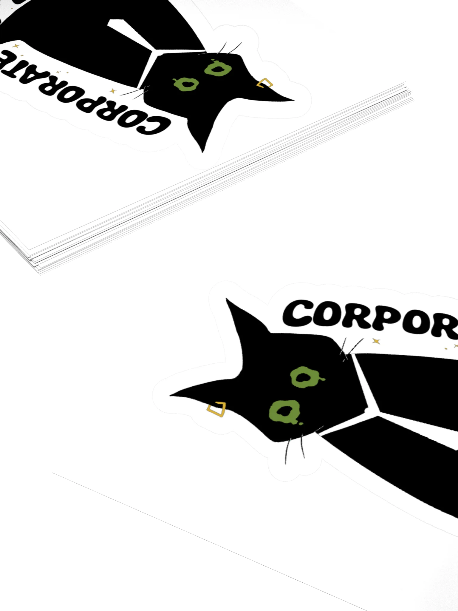 Corporate Cat // Sticker product image (5)