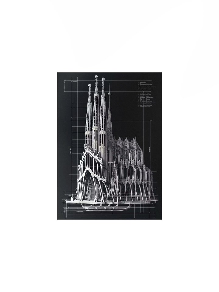 Sagrada Familia: Gaudí’s Vision in Modern Architectural Section product image (3)