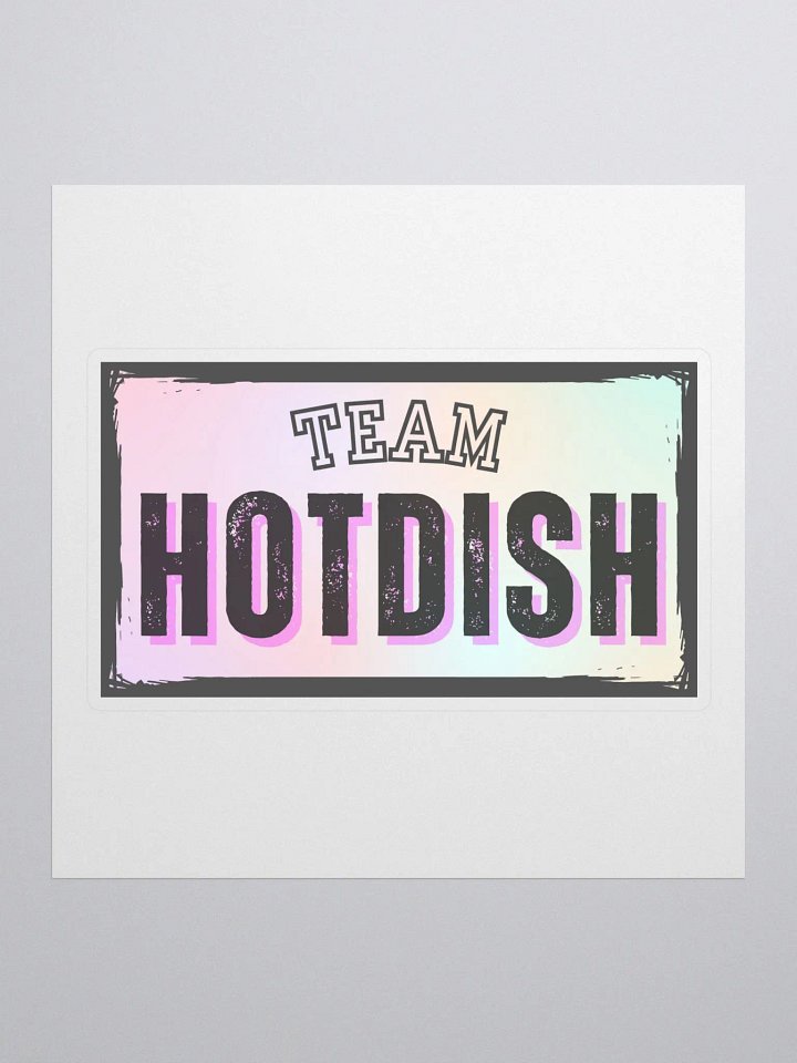 Hotdish Vinyl Sticker product image (1)