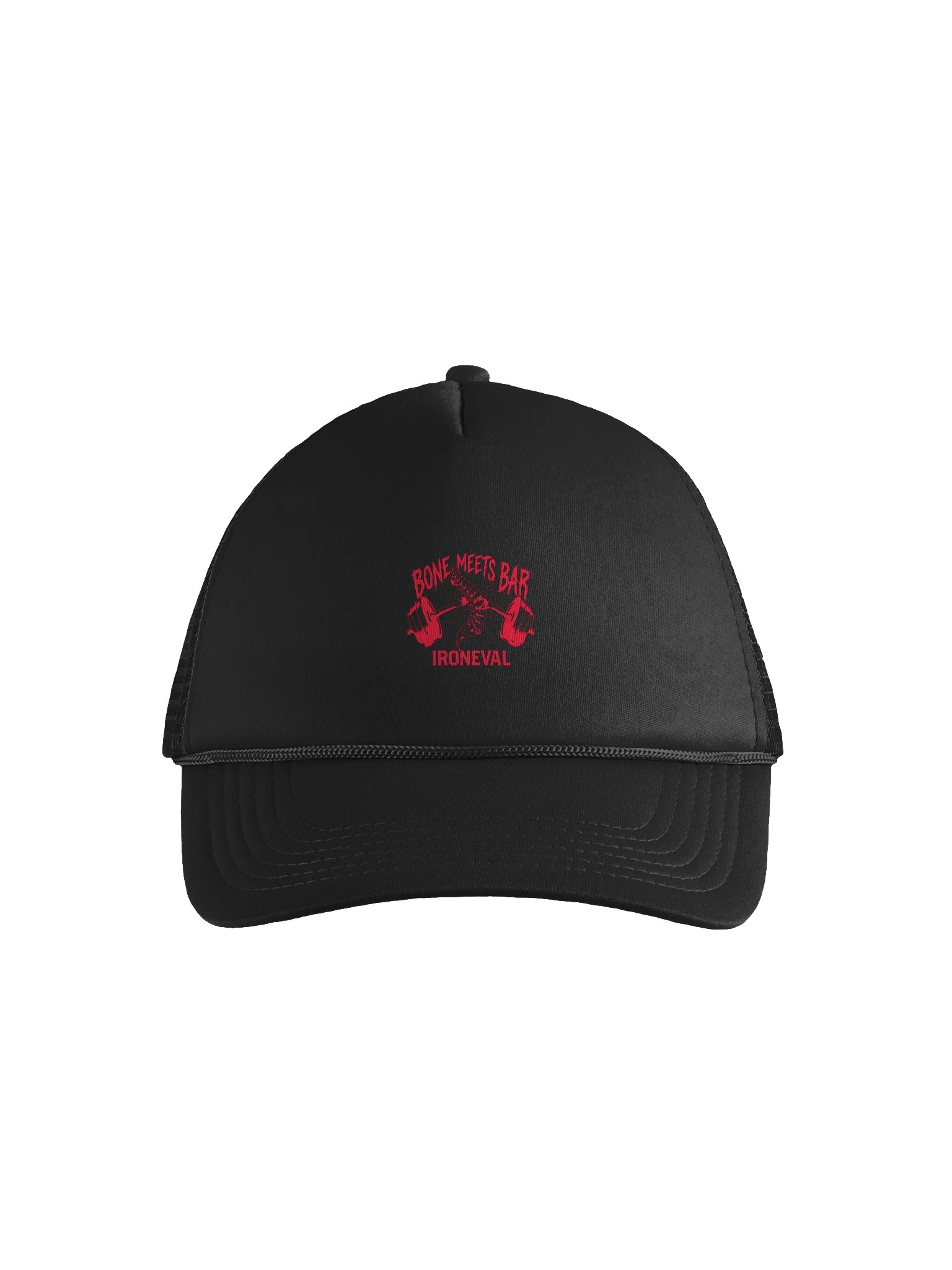 Bone Meets Bar Gym Trucker Hat product image (1)