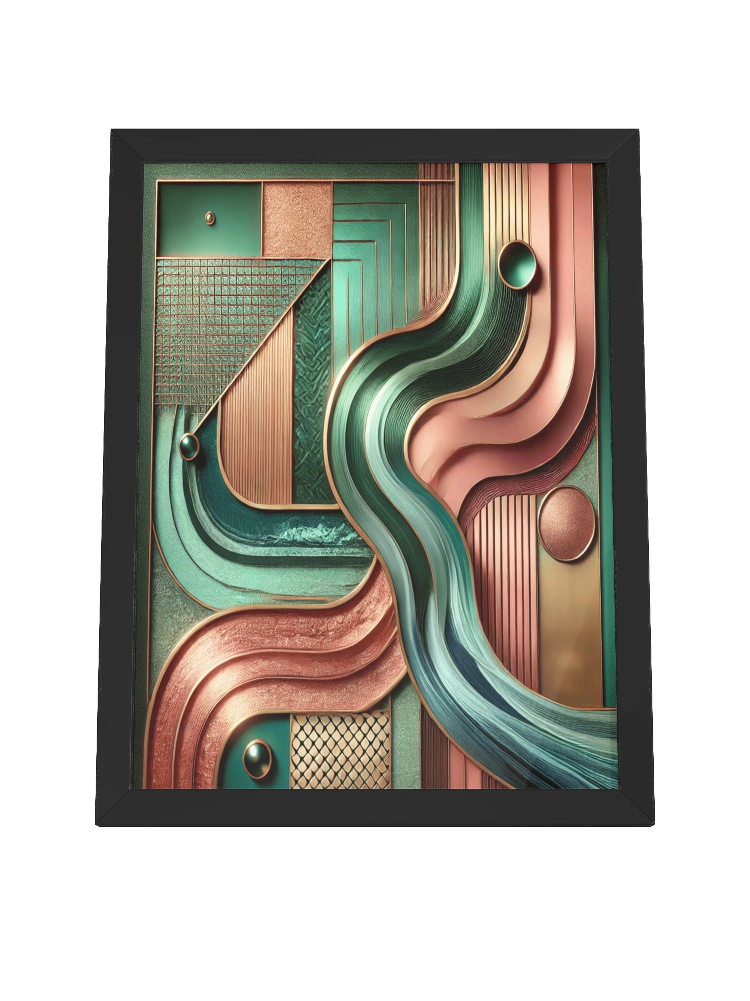 THE CURRENT | Framed Art Print product image (8)
