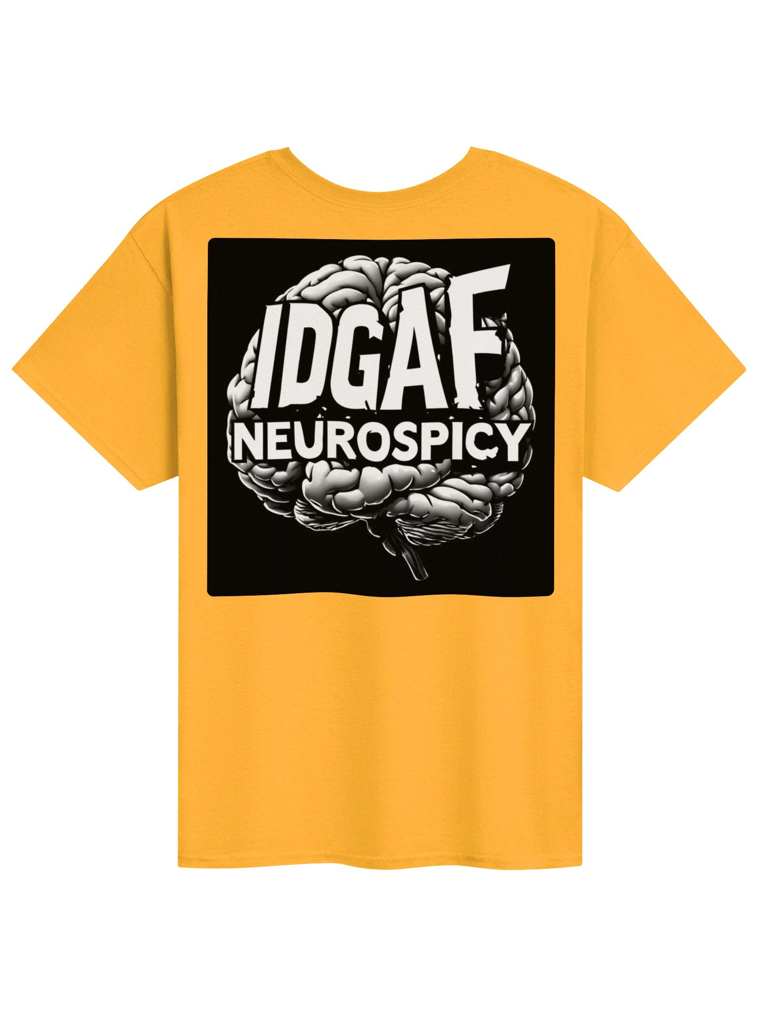 Authentic Neurospicy Brain Flame Tee product image (9)