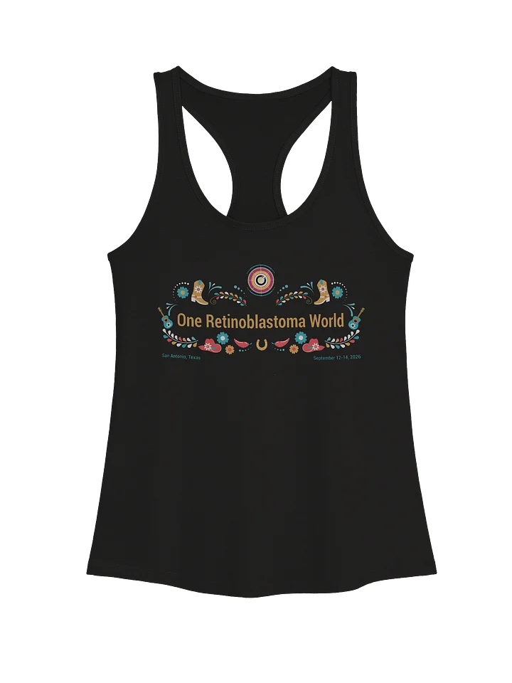One Rb World 2026 Fiesta Design - Women's Racerback Tank Top product image (1)