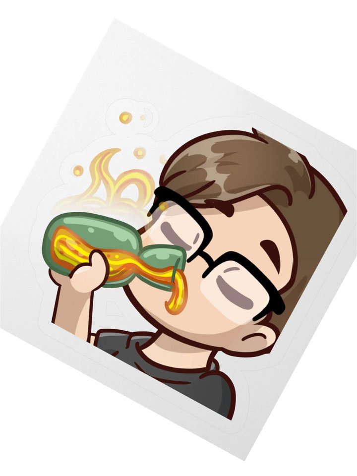CrimsonStrife :Hydrate: Emote Sticker product image (3)