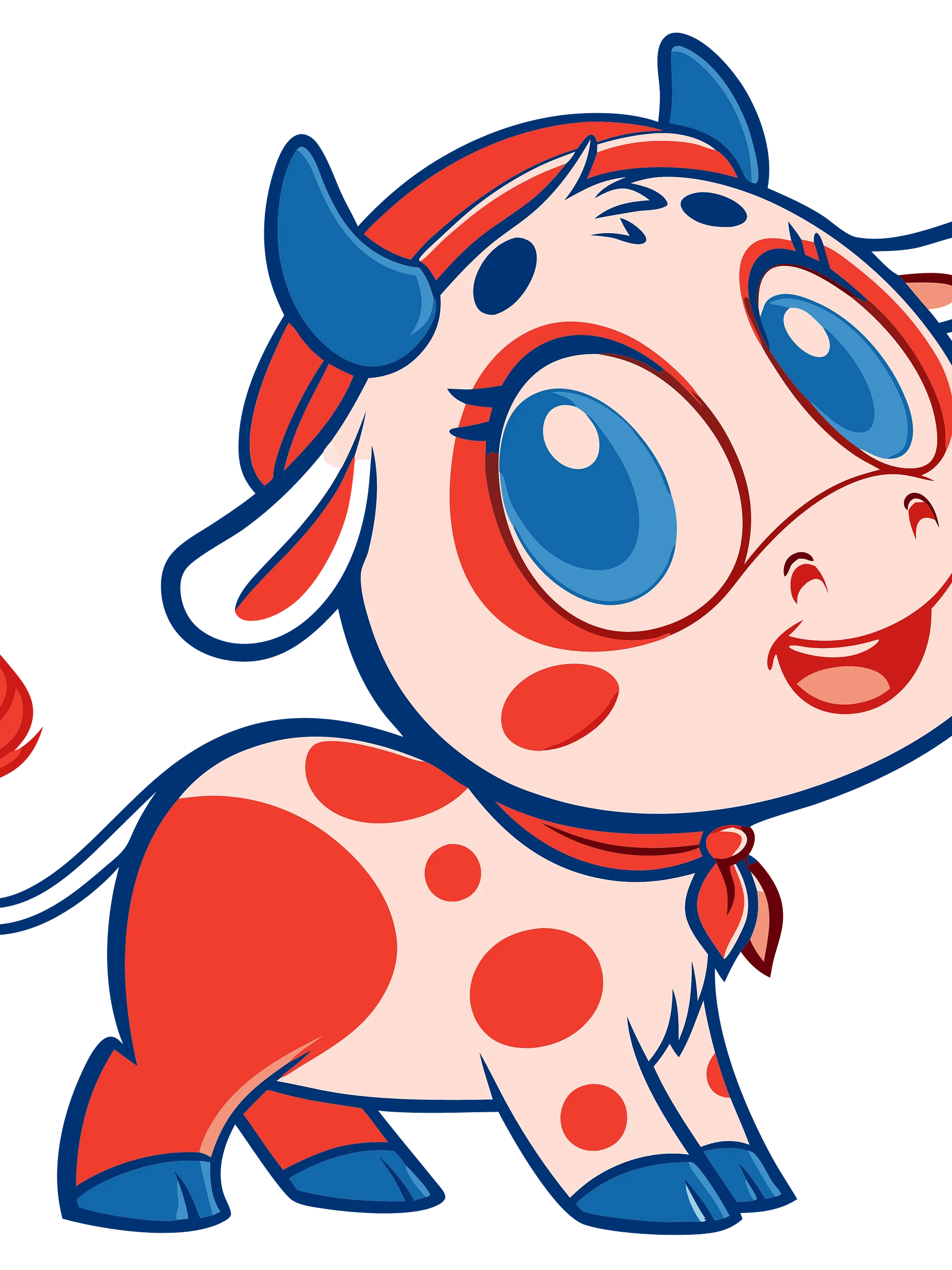 Clipart - Cute Baby Cows product image (10)