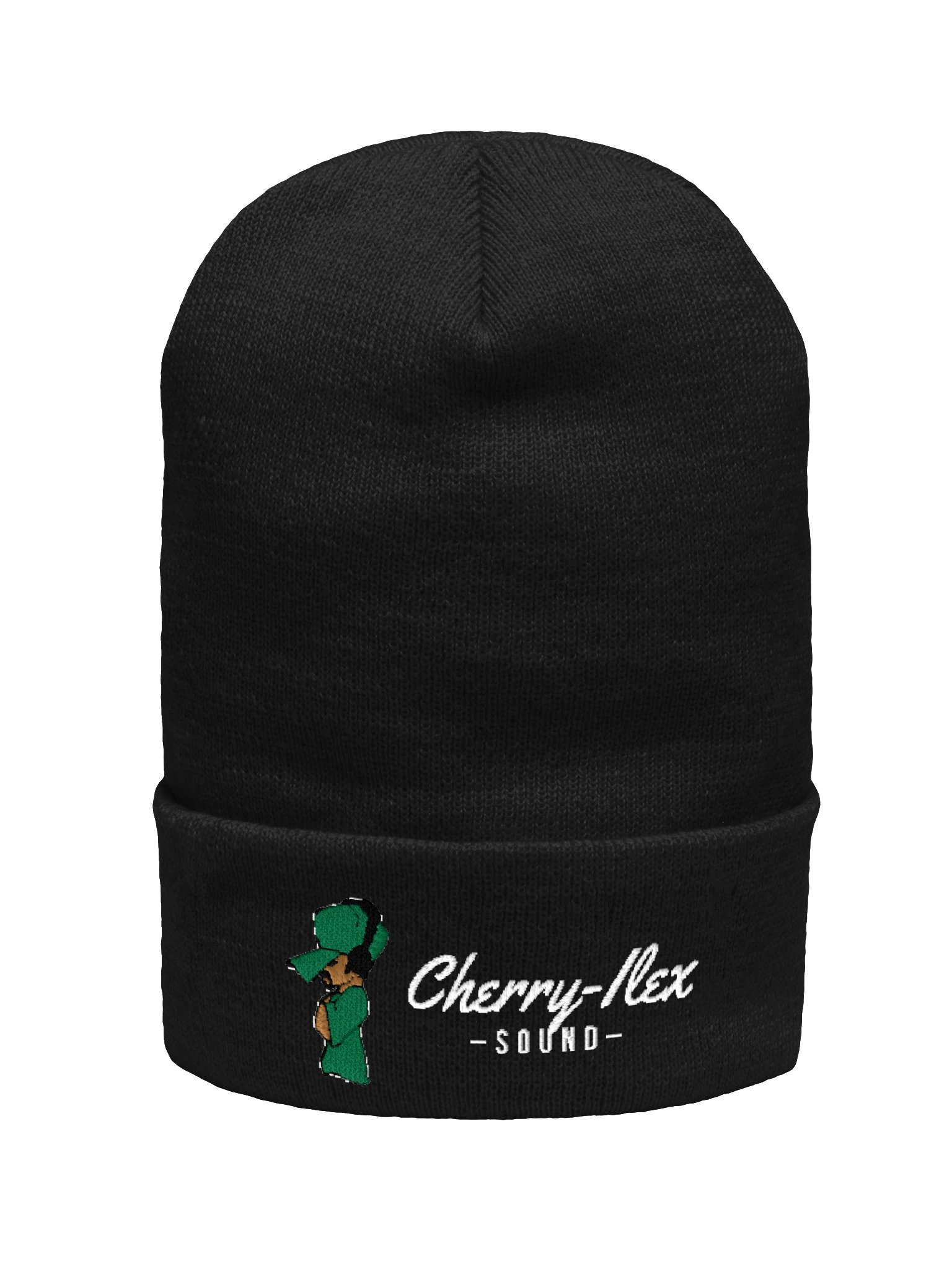 Cherry-Ilex Sound Beanie – Dark product image (1)