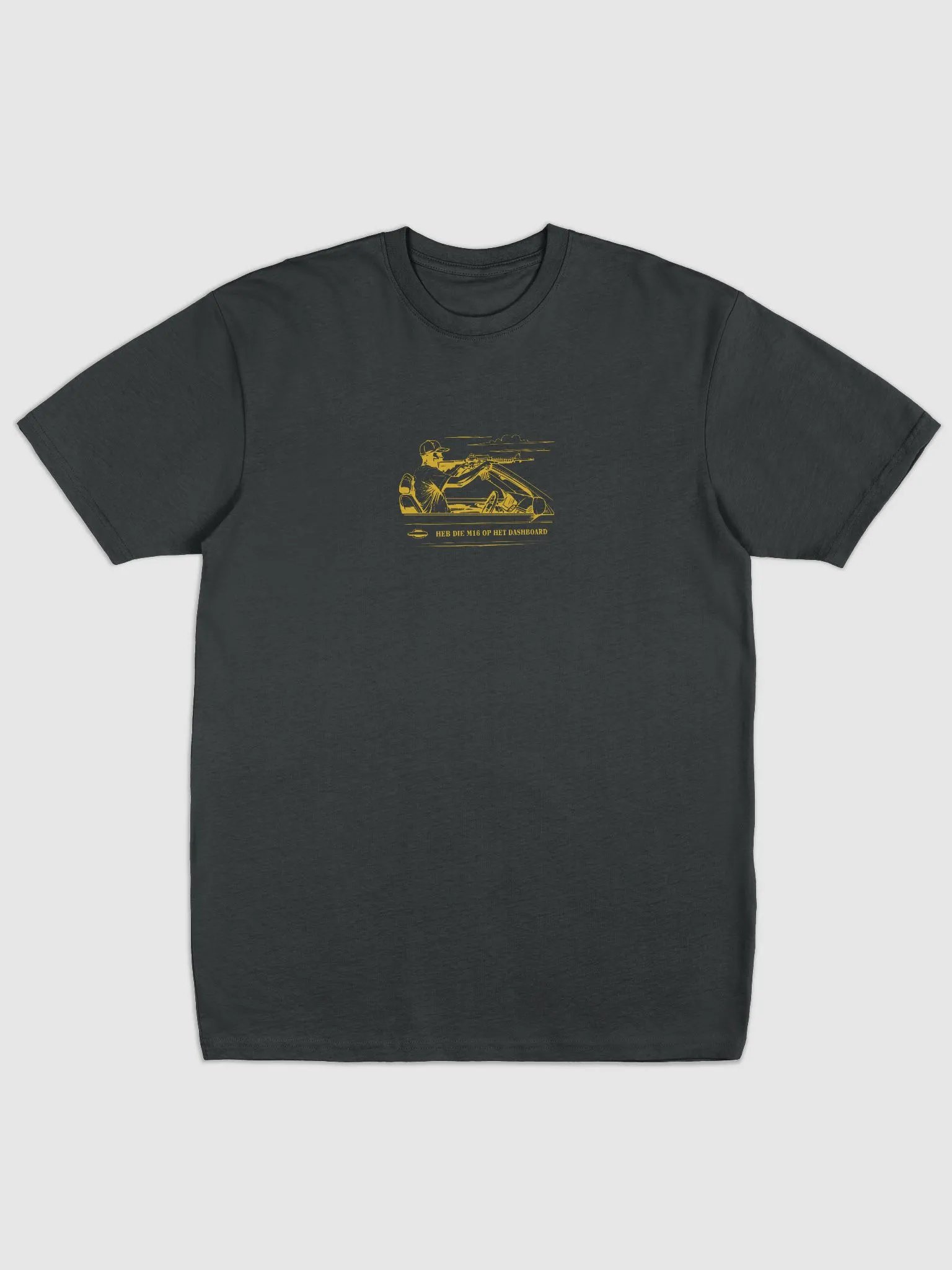 M16 OP HET DASHBOARD - Black / Gold - Heavyweight fabric product image (2)