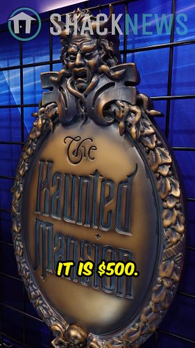 Haunted Mansion Replica Plaque #disney #d23 #disneyland #collectibles #hauntedmansion @paragonfxgroup