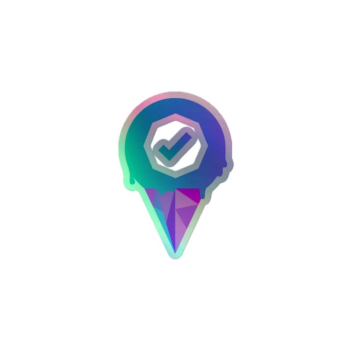 ICP CHECKMARK CONE STICKER product image (1)