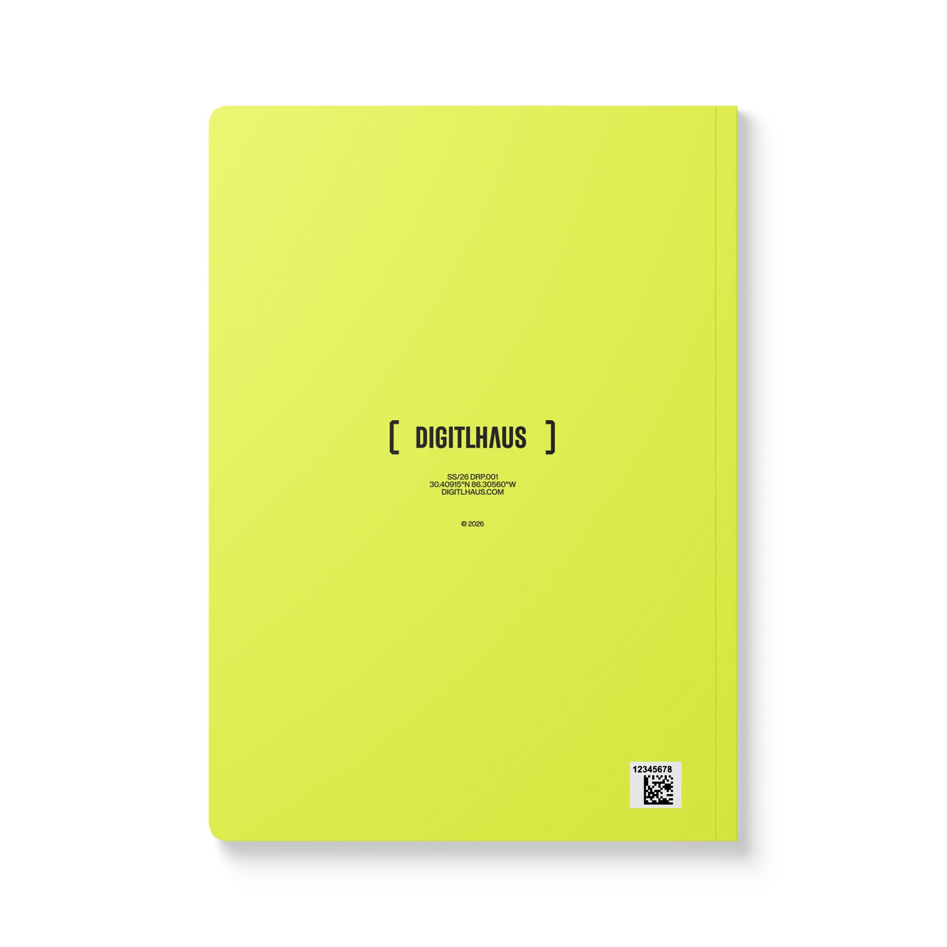 DigitlHaus Notebook - Yellow product image (2)