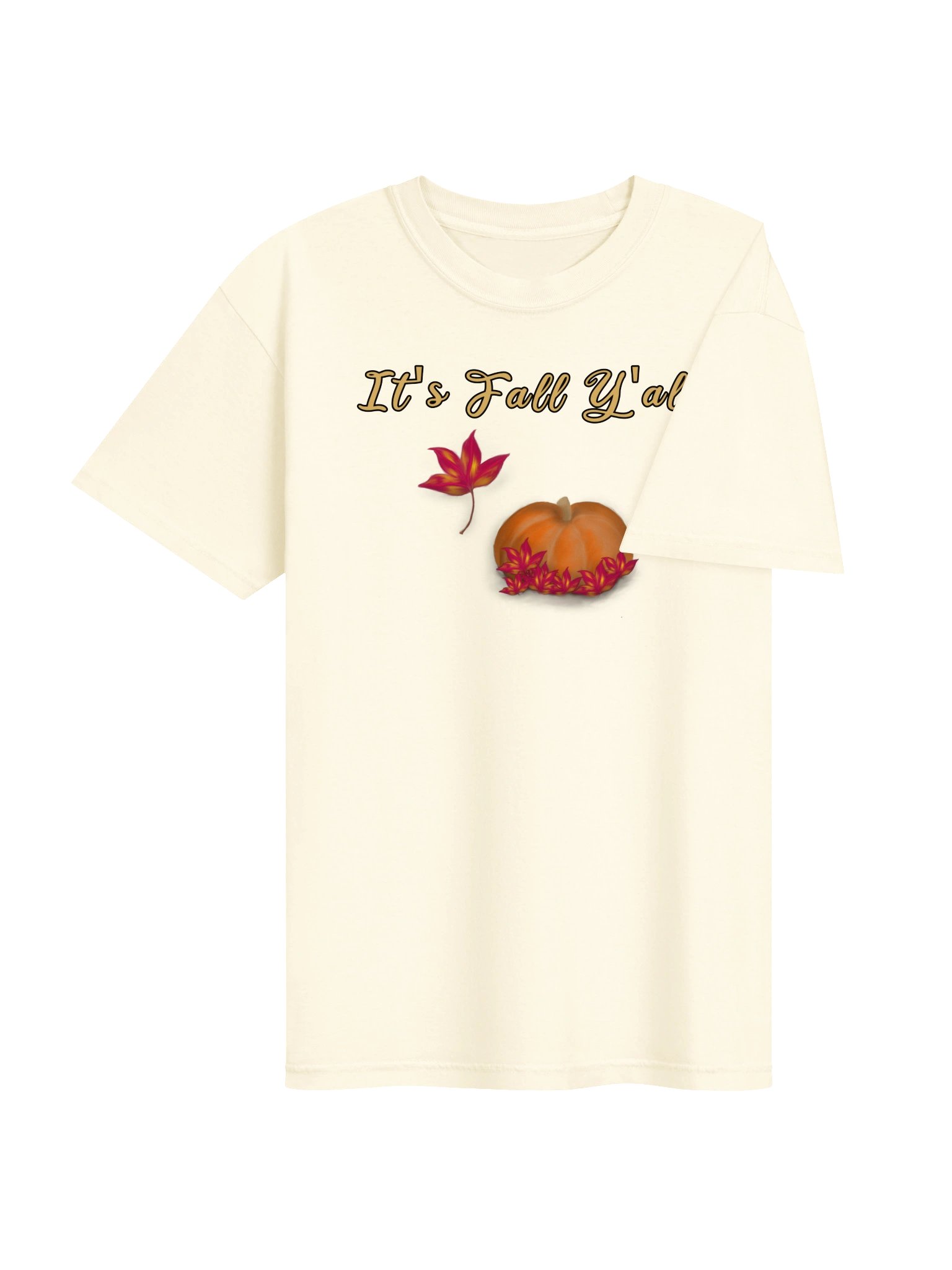 "It's Fall Y'all" T-Shirt. Men's Comfort Colors Garment-Dyed Heavyweight T-Shirt product image (3)