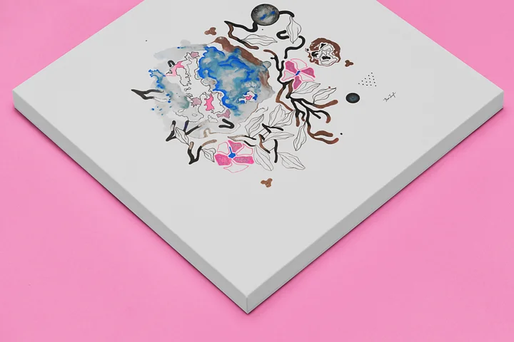 There Are No Winners In The Game Canvas Print by Kira Leigh product image (2)