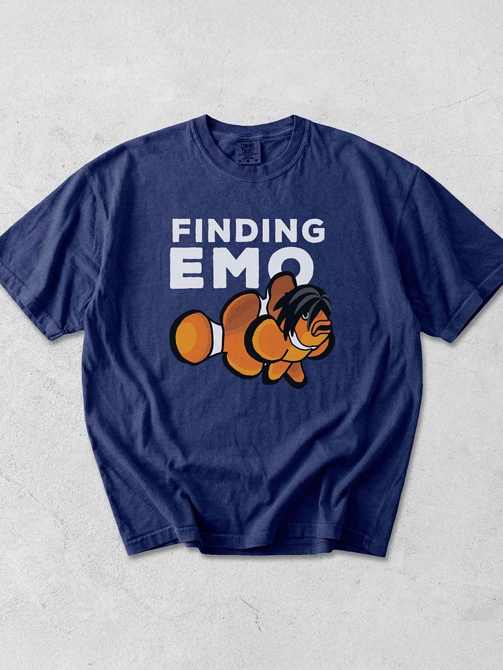 Finding Emo Clownfish T-Shirt for Reef Aquarium Lovers product image (1)