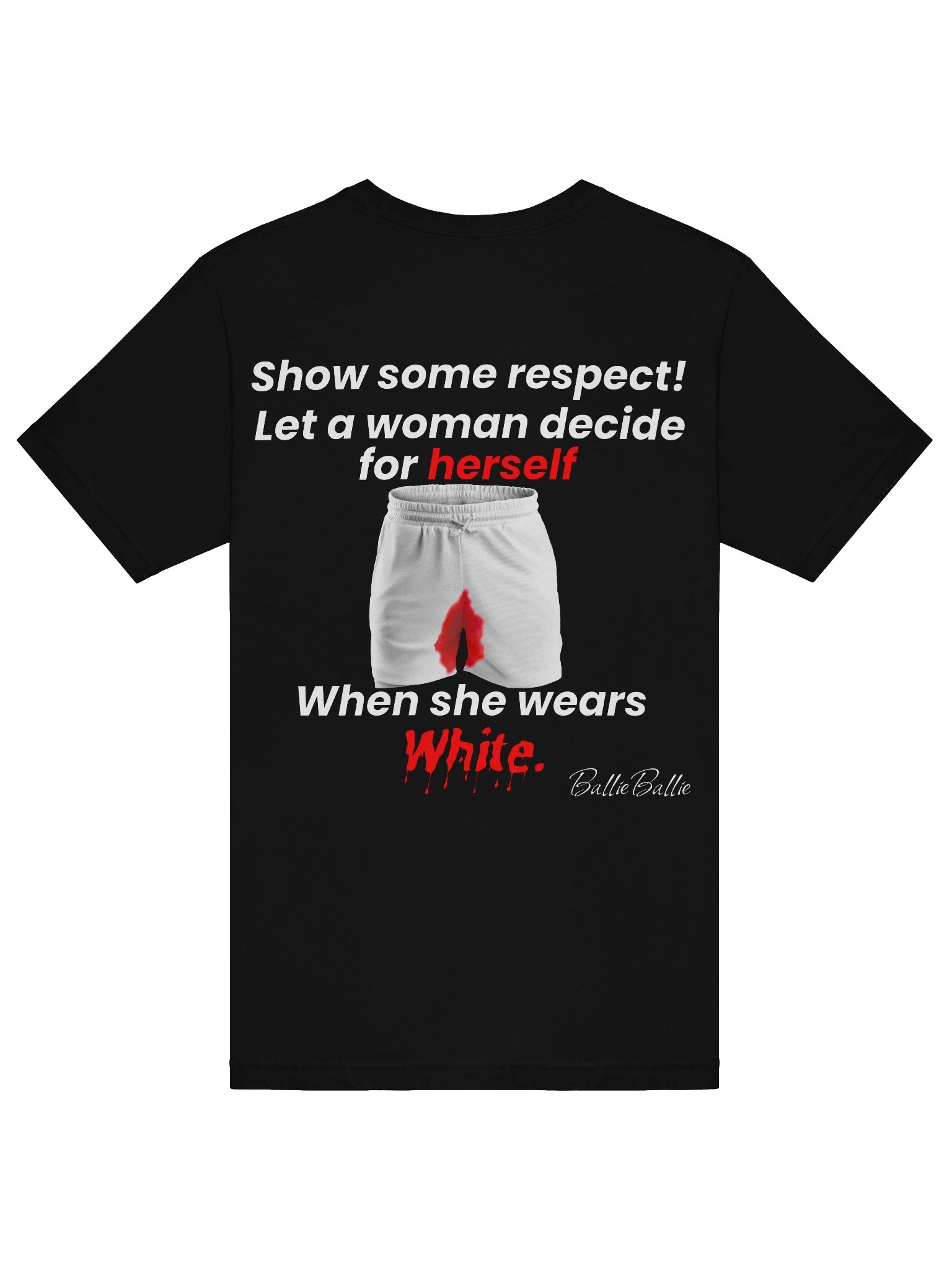 Show some respect! Let a woman decide for herself when she wears white. product image (6)