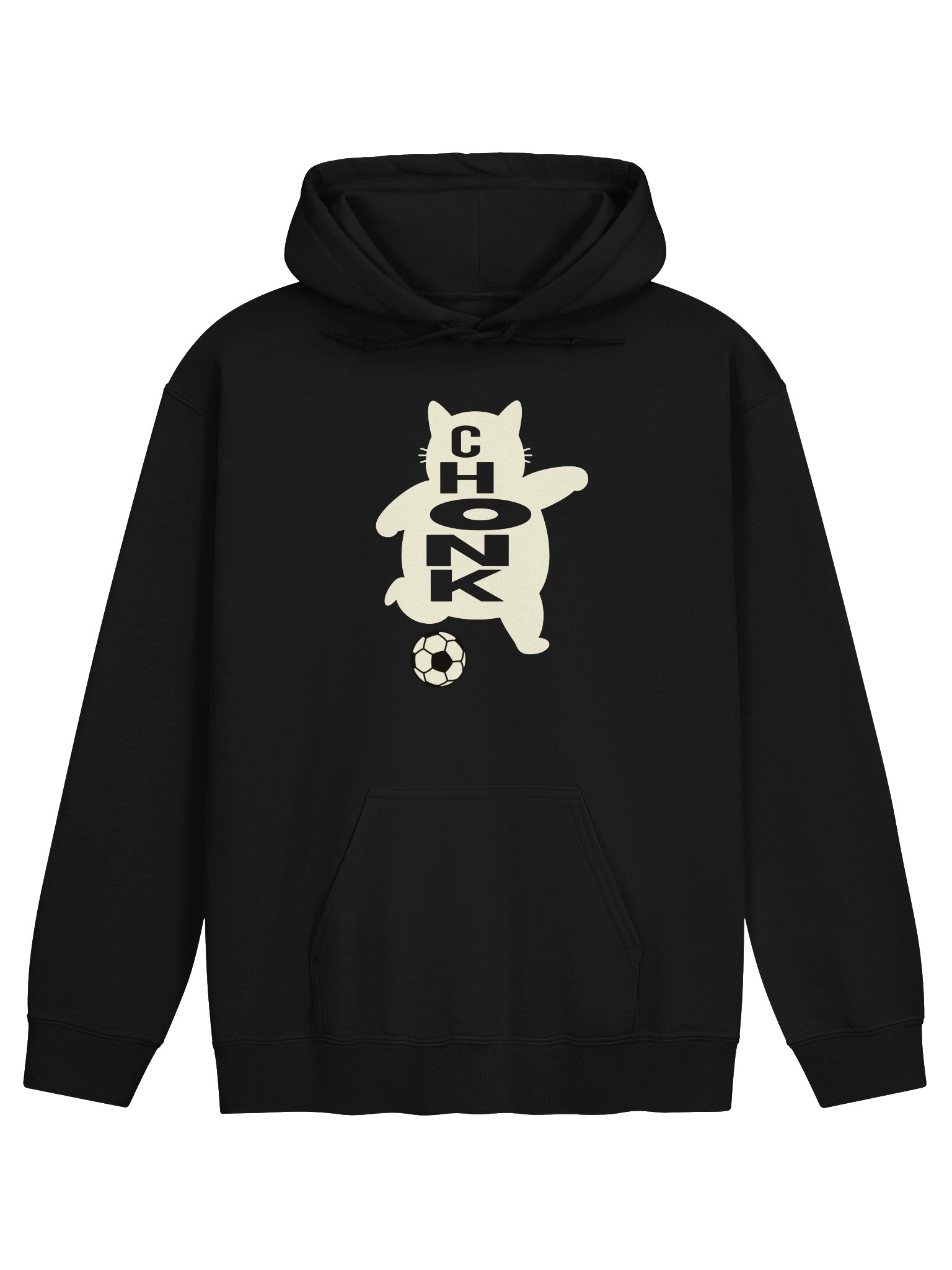 Soccer Chonk Cat - Unisex Adult Heavy Blend Hoodie product image (4)