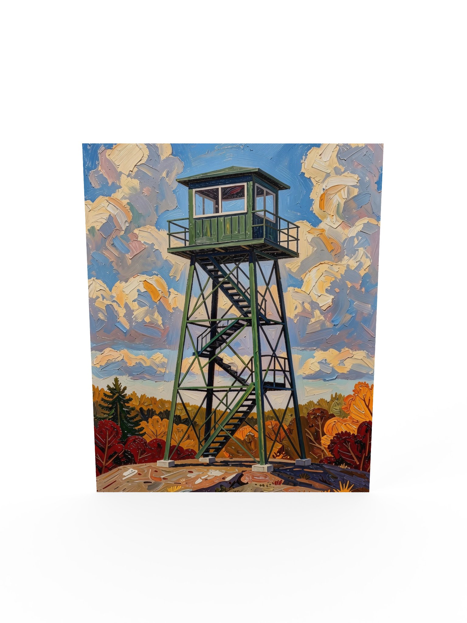 Fire Tower in Autumn Poster product image (13)